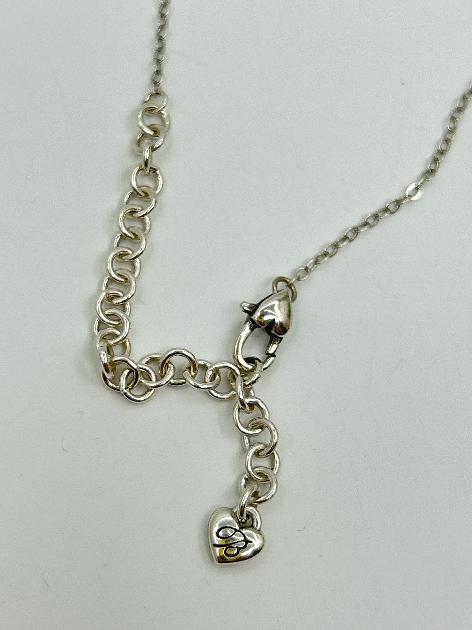 BRIGHTON SILVER AND BLUE Necklace