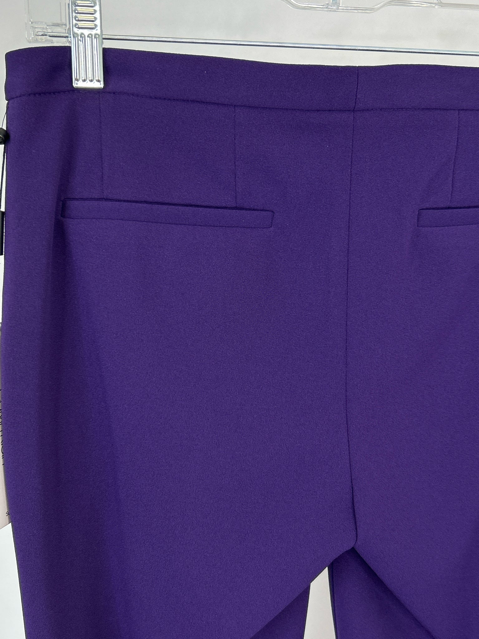 CALVIN KLEIN Size 4 Purple Women Pants NWT