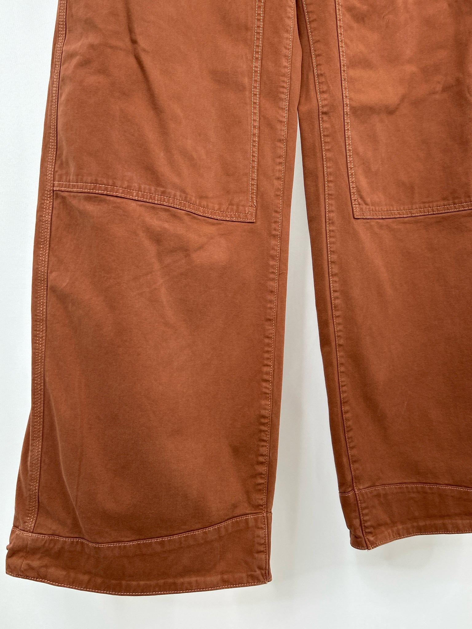 PILCRO Size 28/6 Brown Women Pants