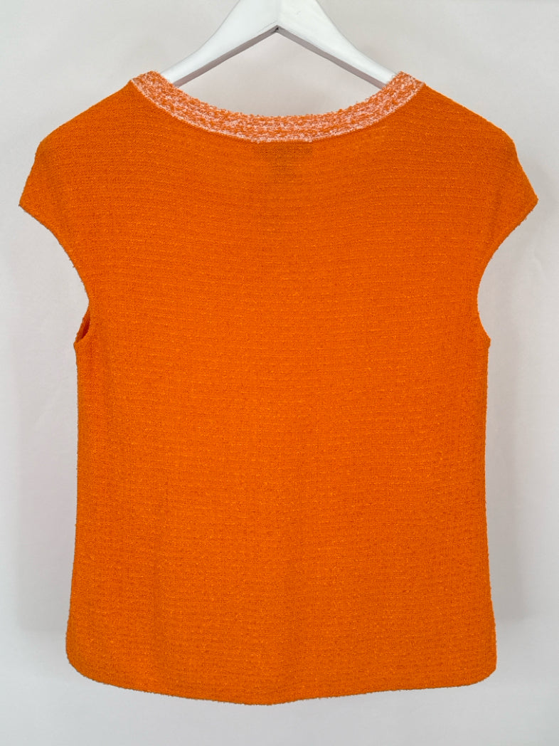 ST JOHN Size S Orange Women Sweater