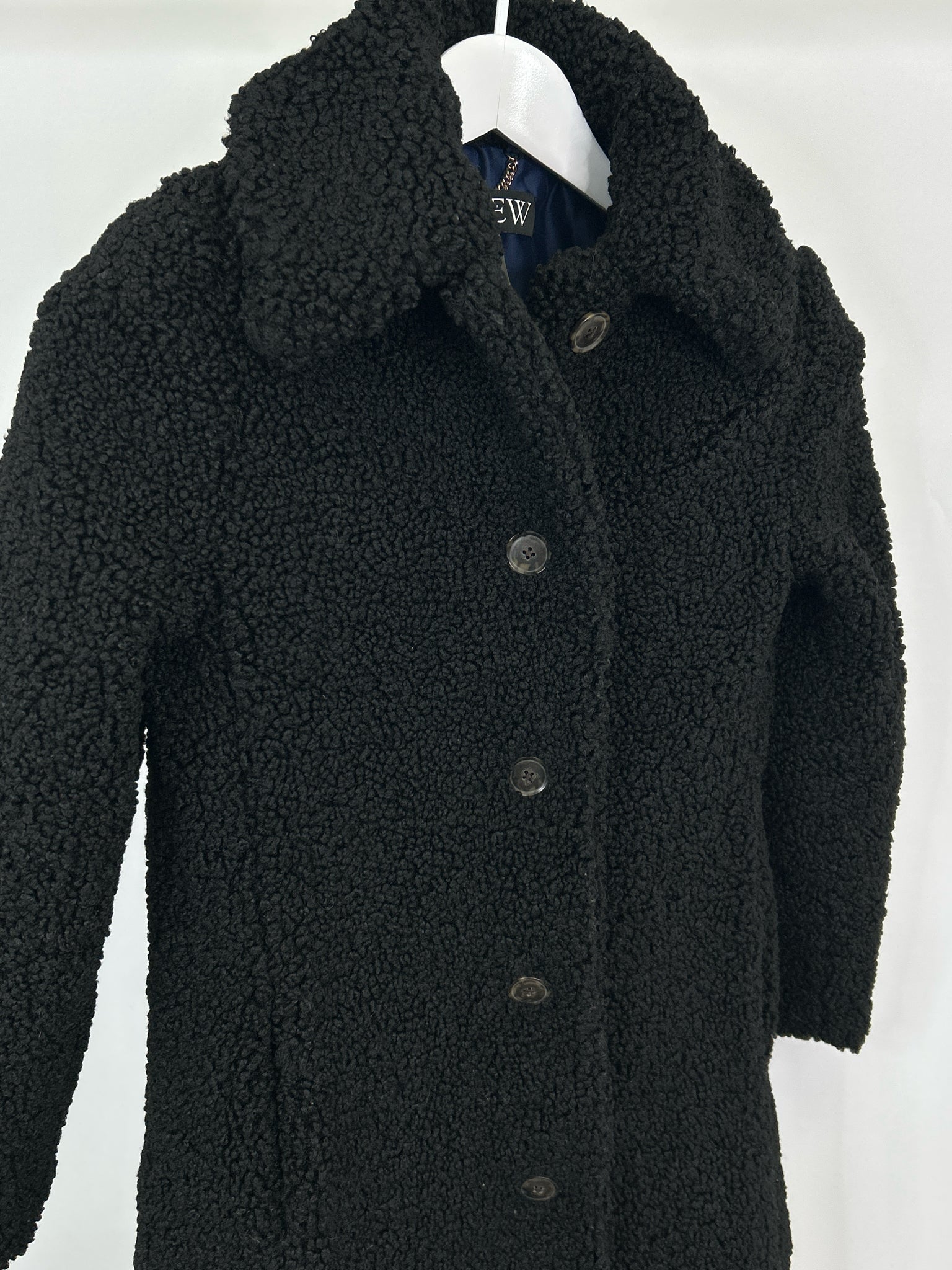 J. CREW Size XSP Black Women Coat