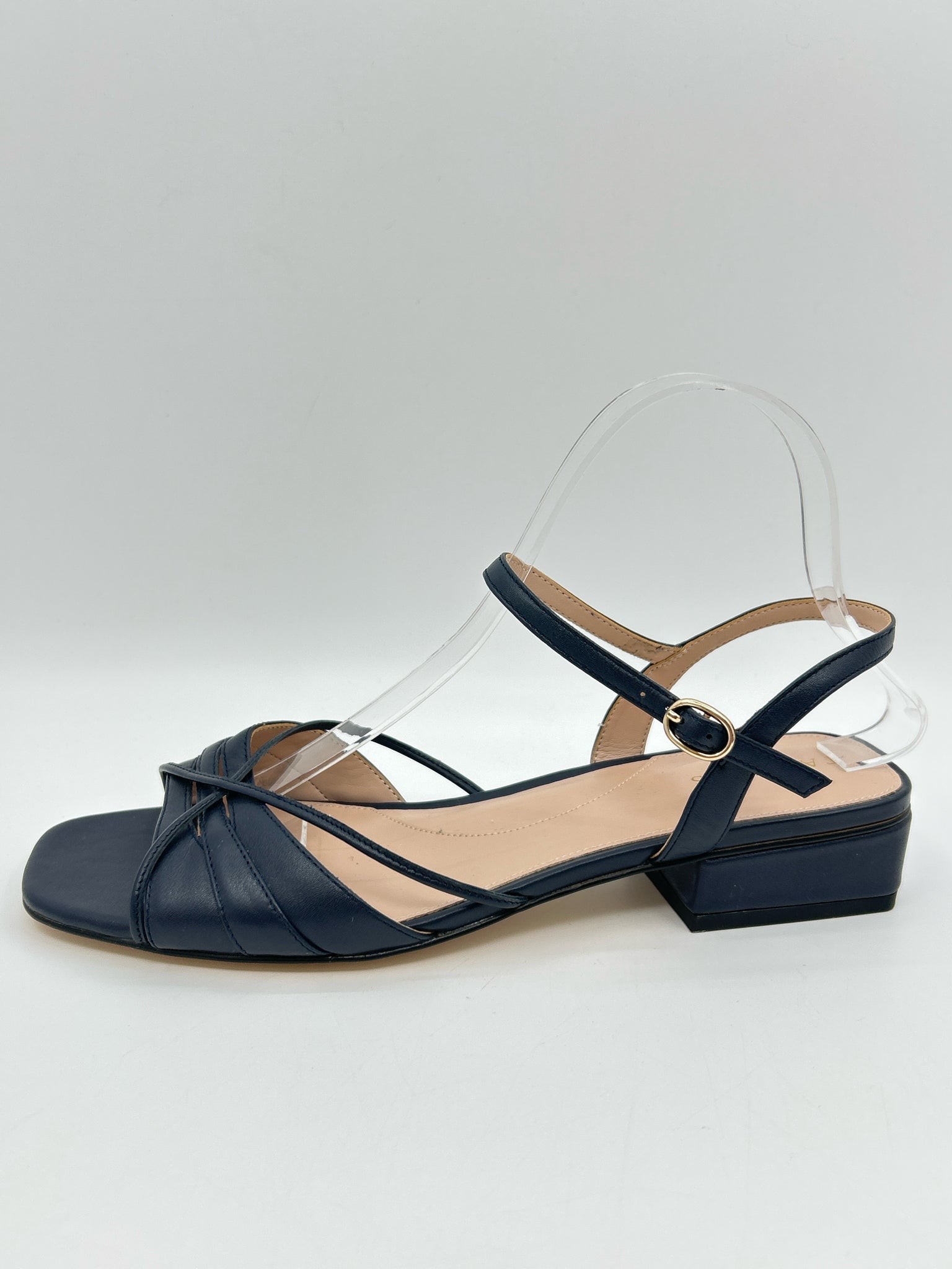 TALBOTS Size 10M Navy Women Sandal