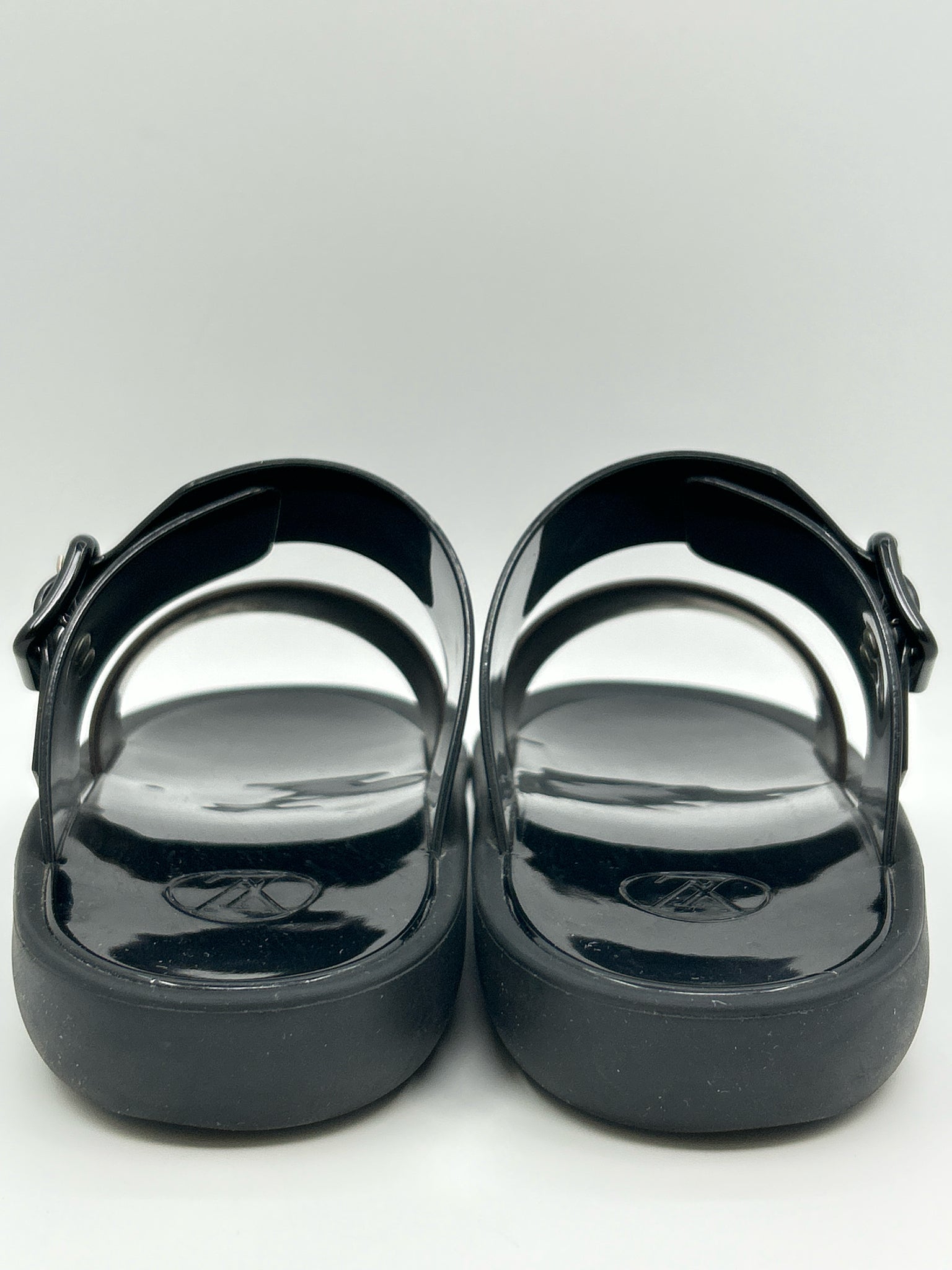 LOUIS VUITTON Size 41/11 Brown and Black Women Sandal