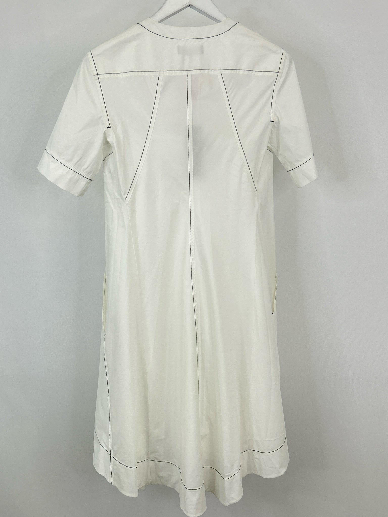 DONNA KARAN NWT Size 4 White Women Dress
