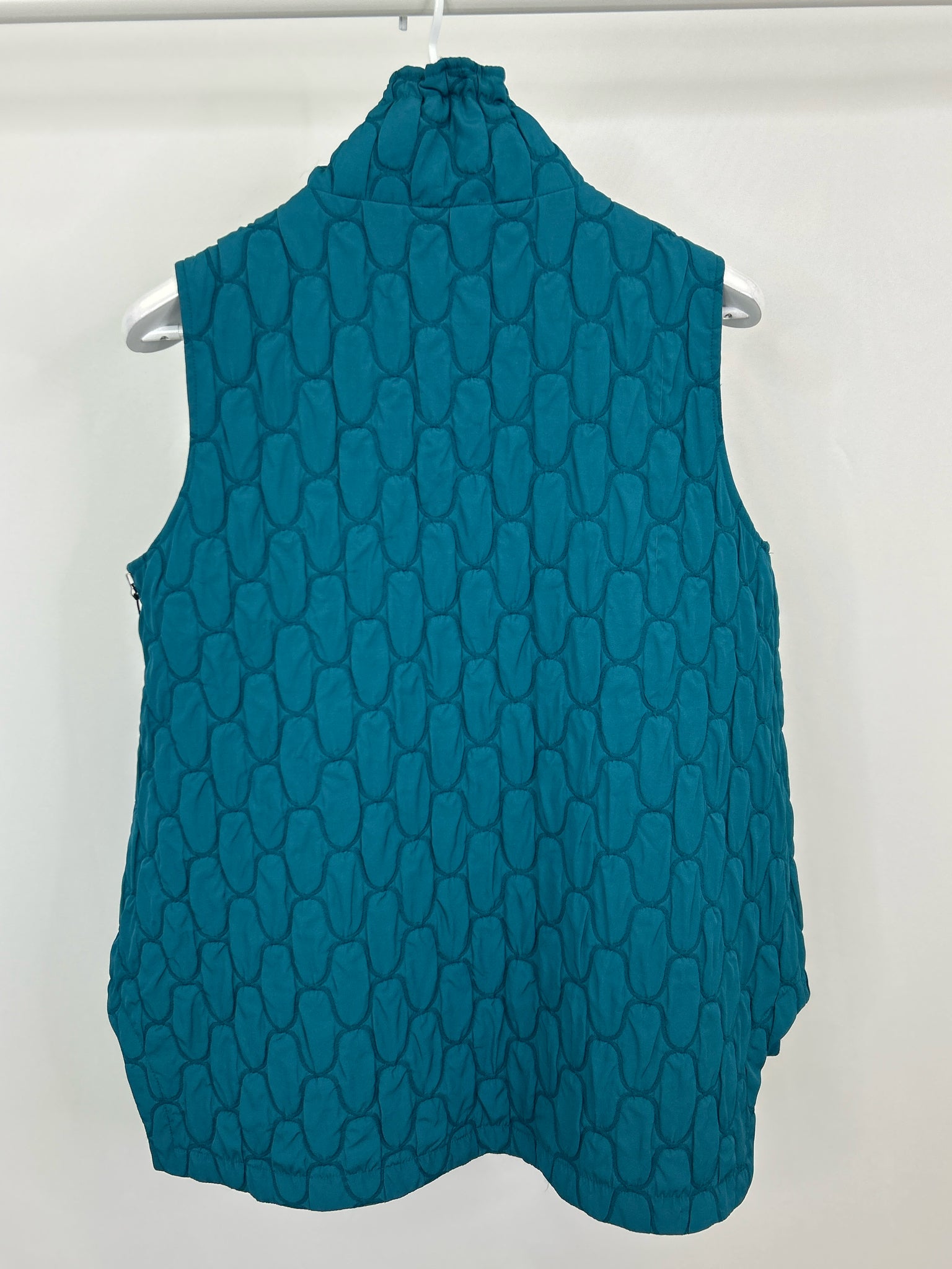 OLIVIA BY HABITAT CLOTHES Size S Teal Women Vest