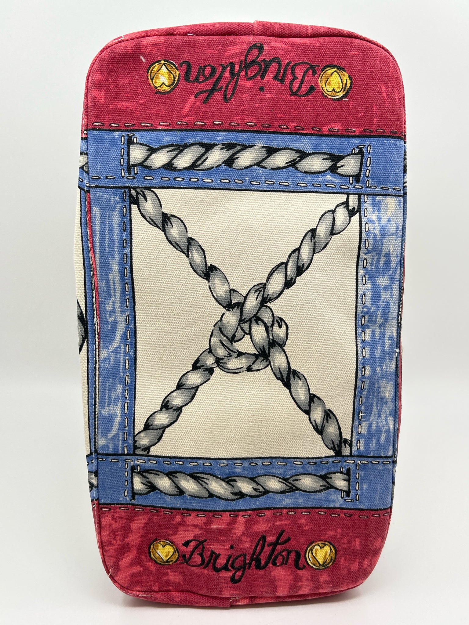 BRIGHTON NWT CREAM AND RED Women Tote