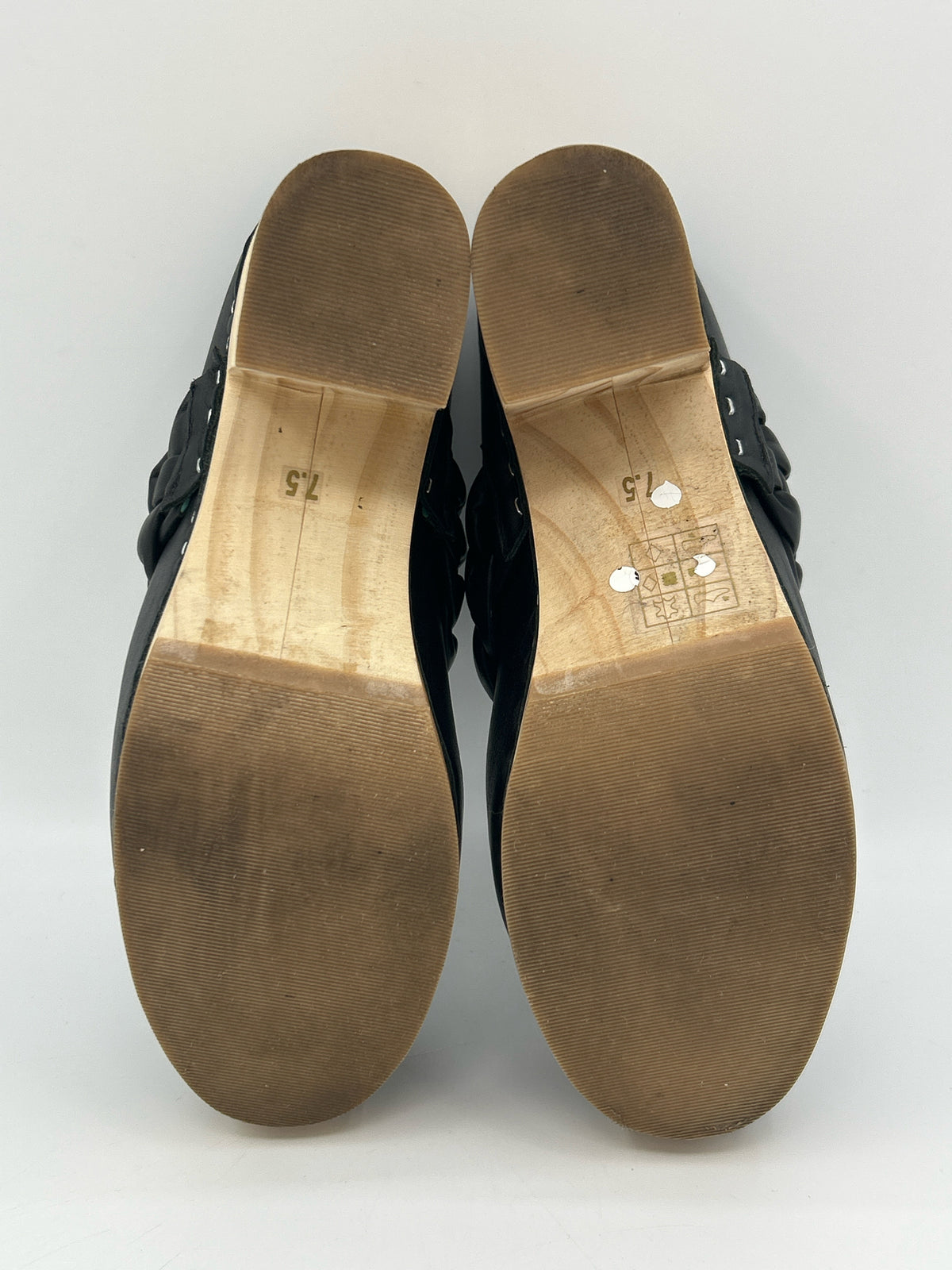 DOLCE VITA Size 7.5 Black Women Clogs