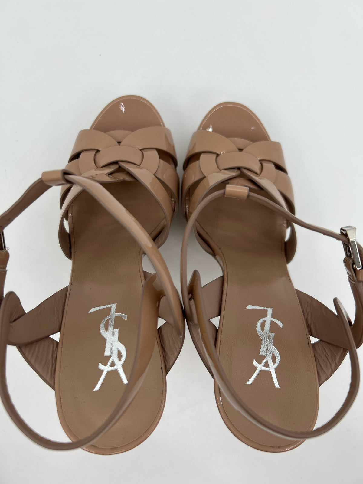YVES SAINT LAURENT Size 40 nude Women Sandal