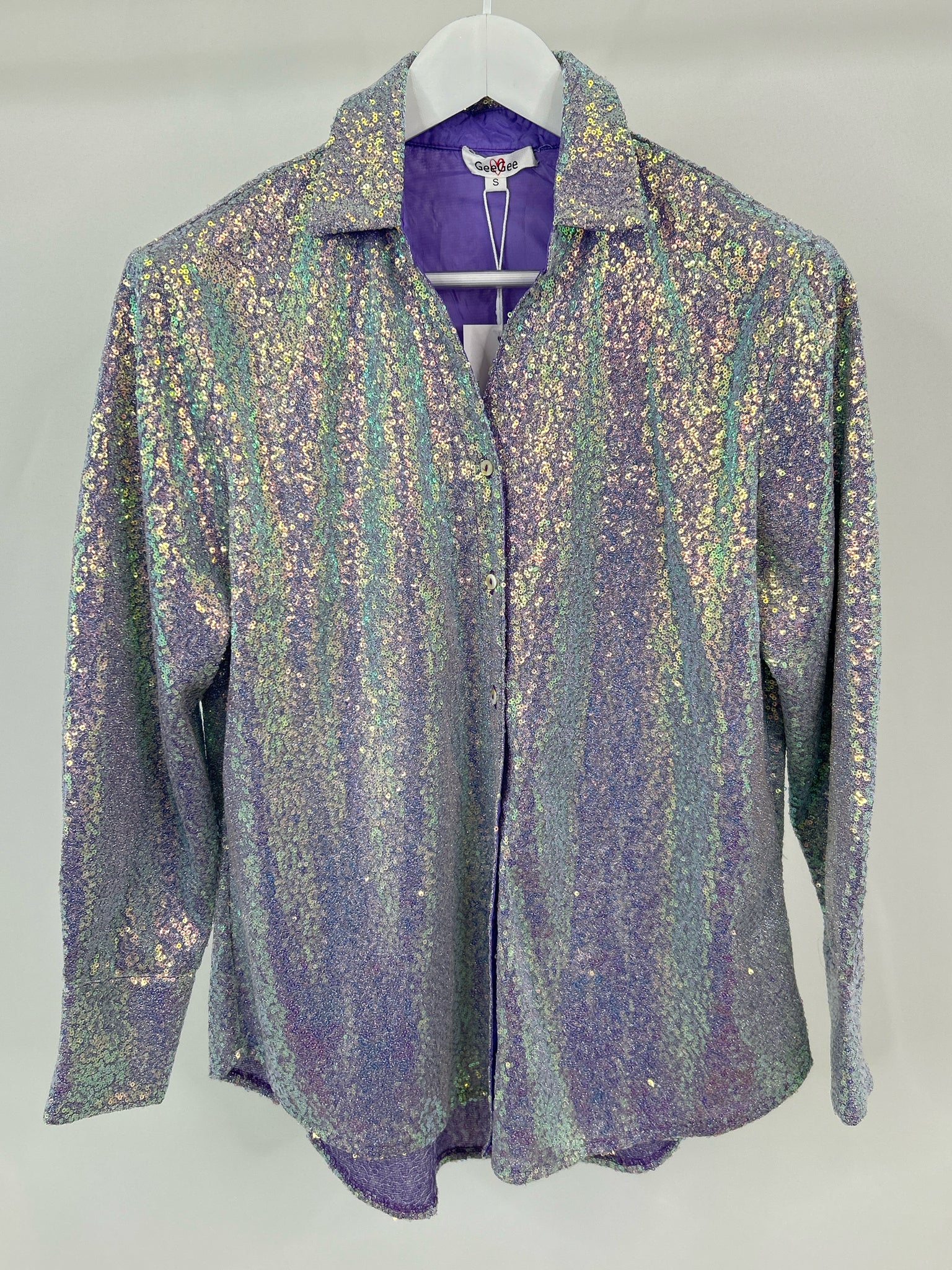 GEEGEE NWT Size S Iridescent Women Shirt