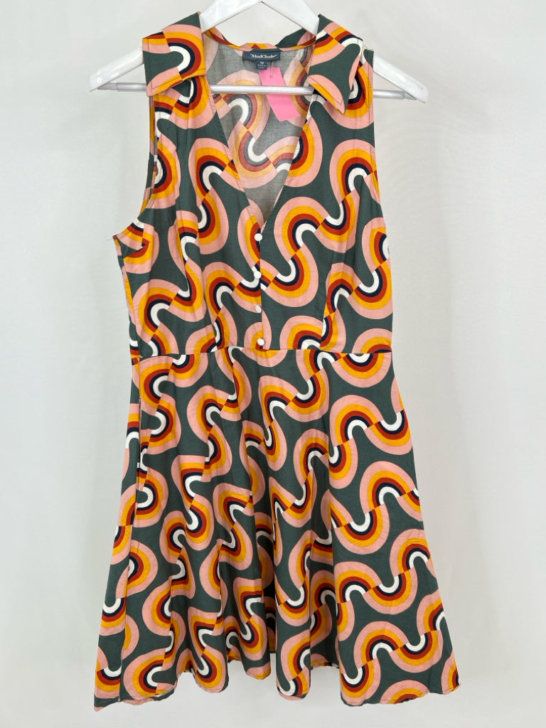 MODCLOTH Size 12 Multi-Color Women's Dress