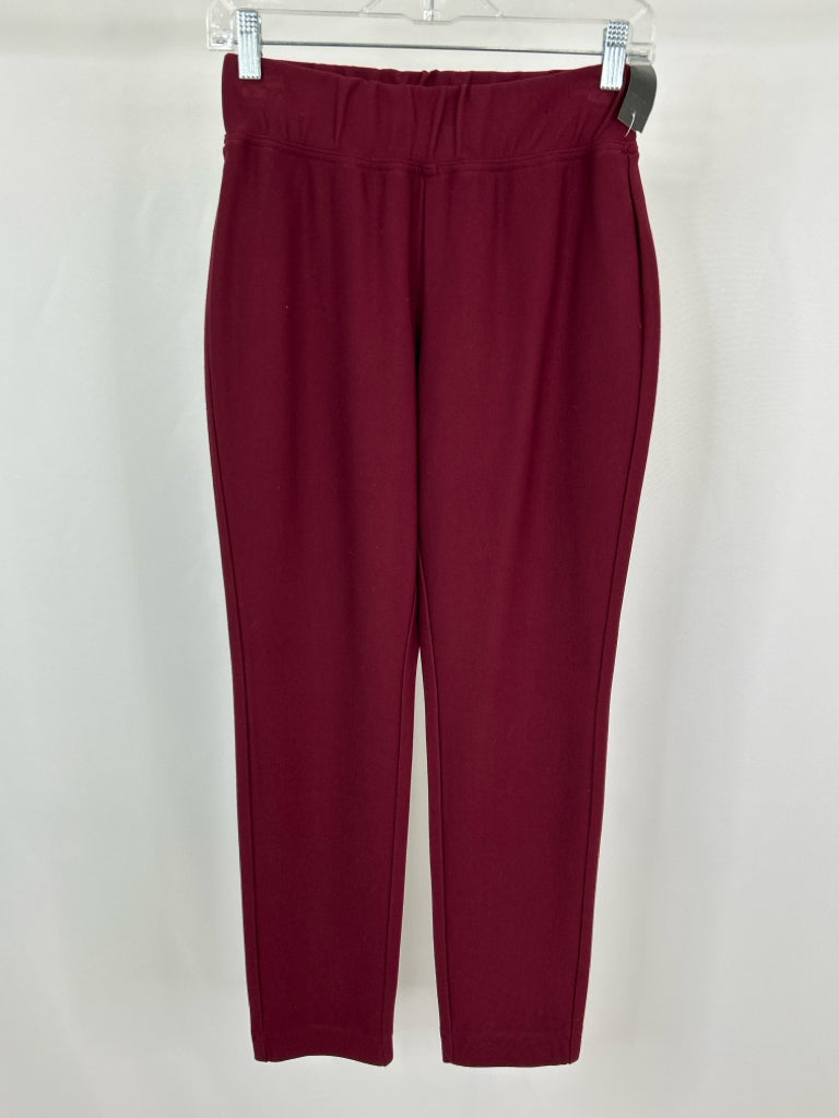 ETHYL Women Size 4 Burgundy Pants