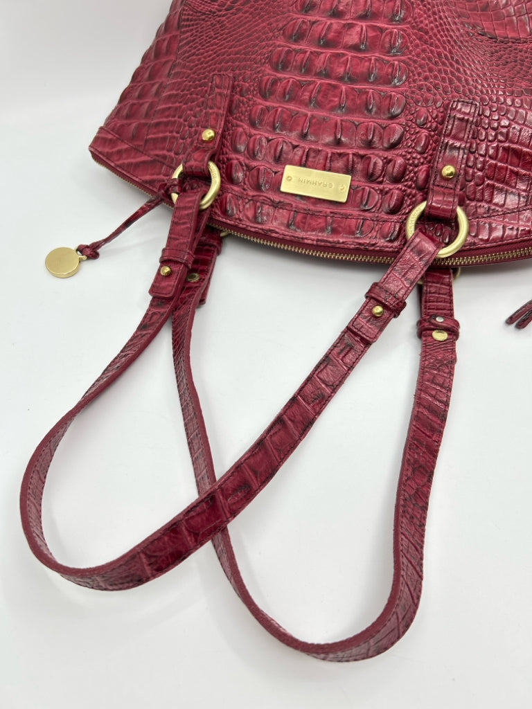 BRAHMIN Red Purse