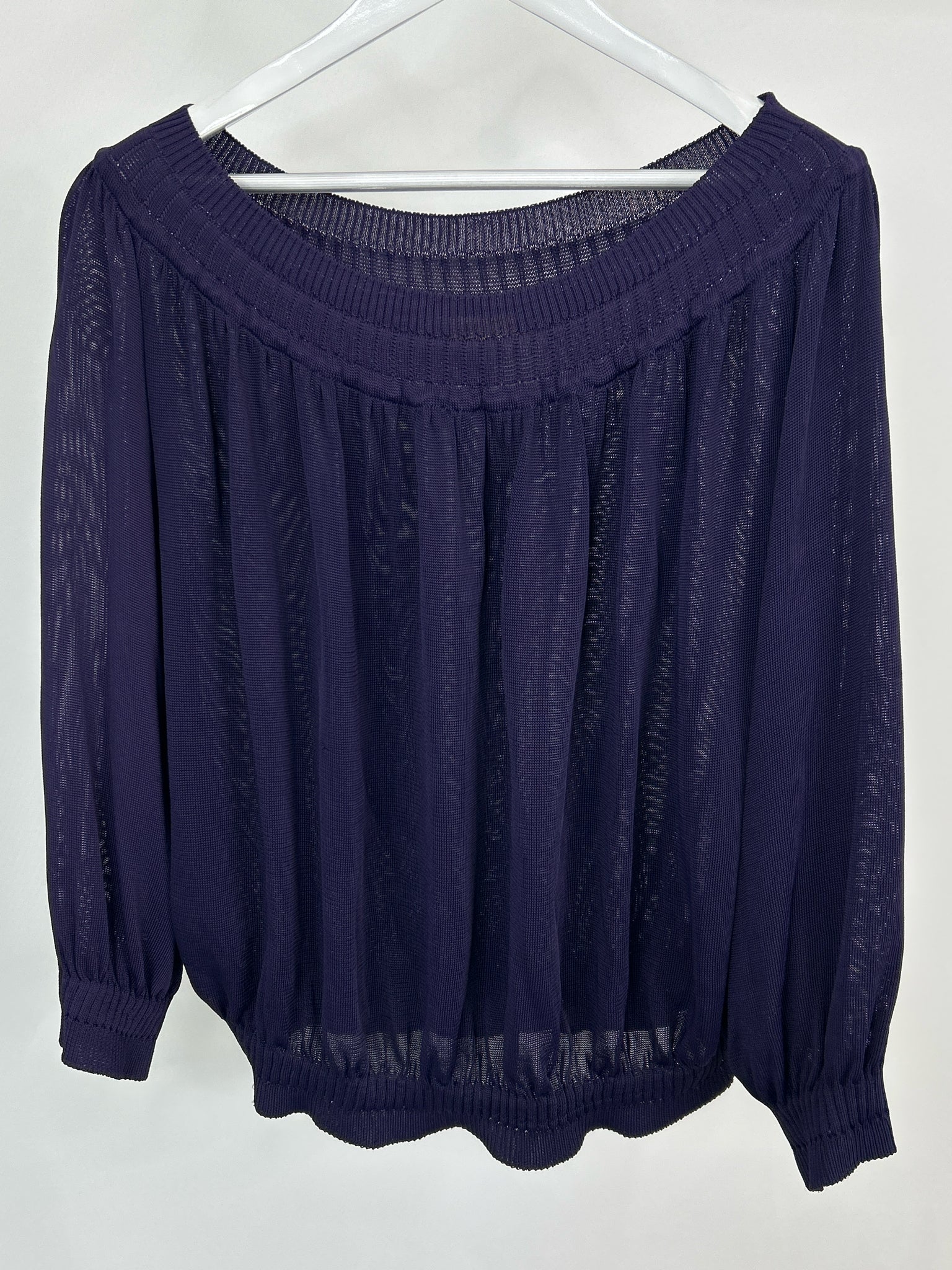 SoCa St John Size L Purple Women Top