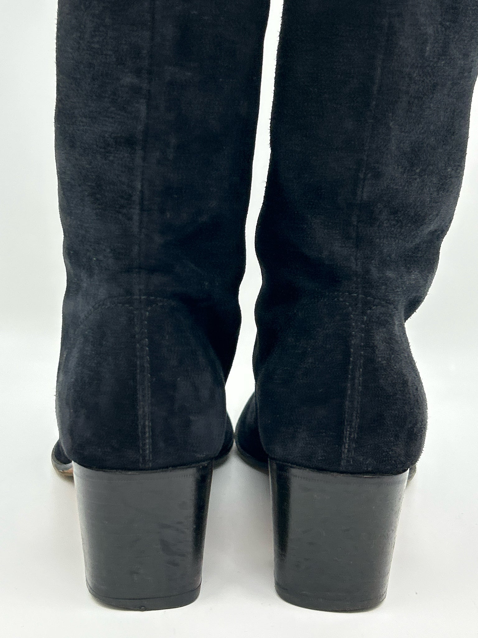 BALLY Size 7.5 Black Women Boots