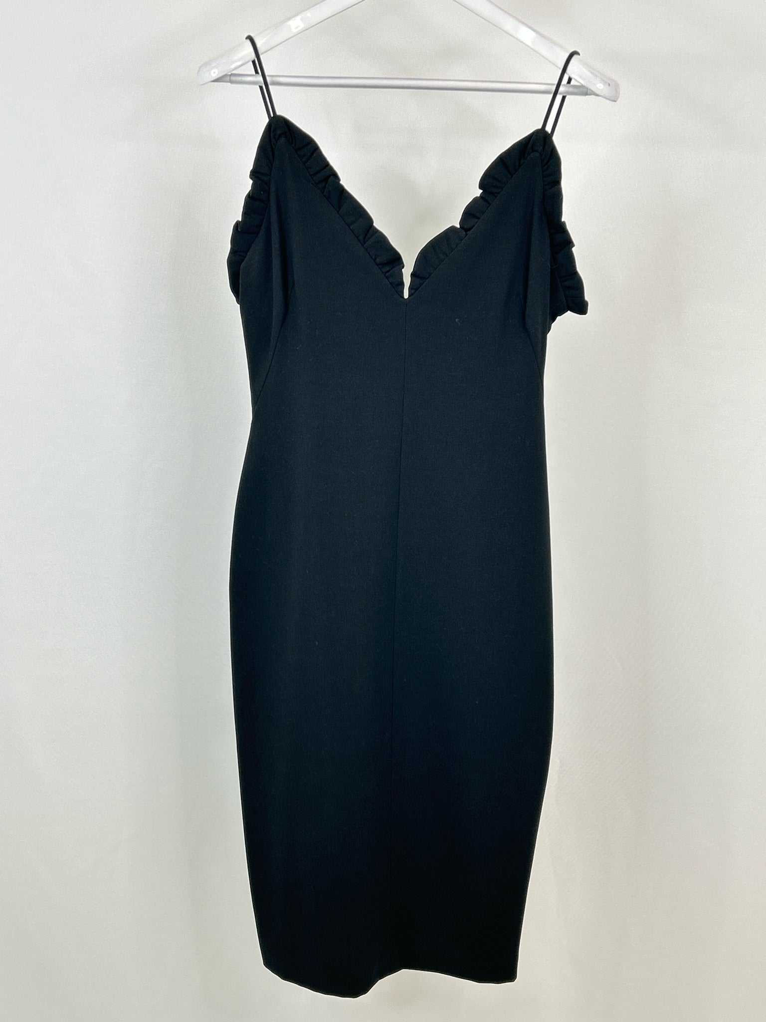 BLACK HALO Size 8 Black Women Dress