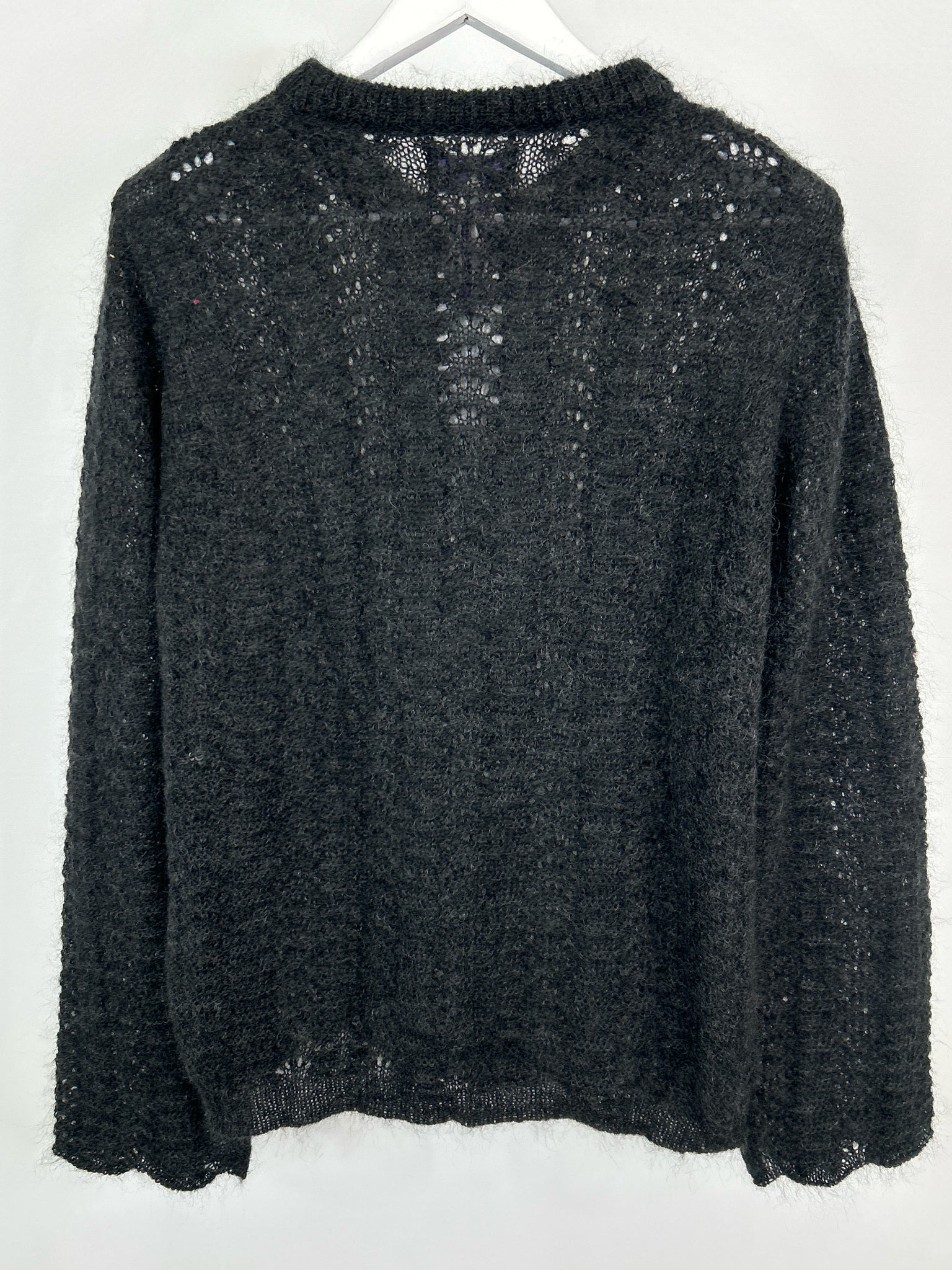 BRORA Size 8/10 Charcoal Women Sweater