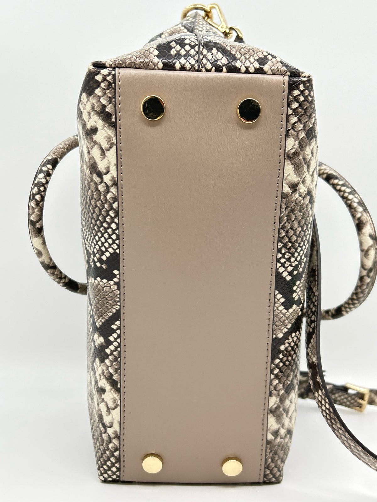MICHAEL KORS Taupe and black Women Purse