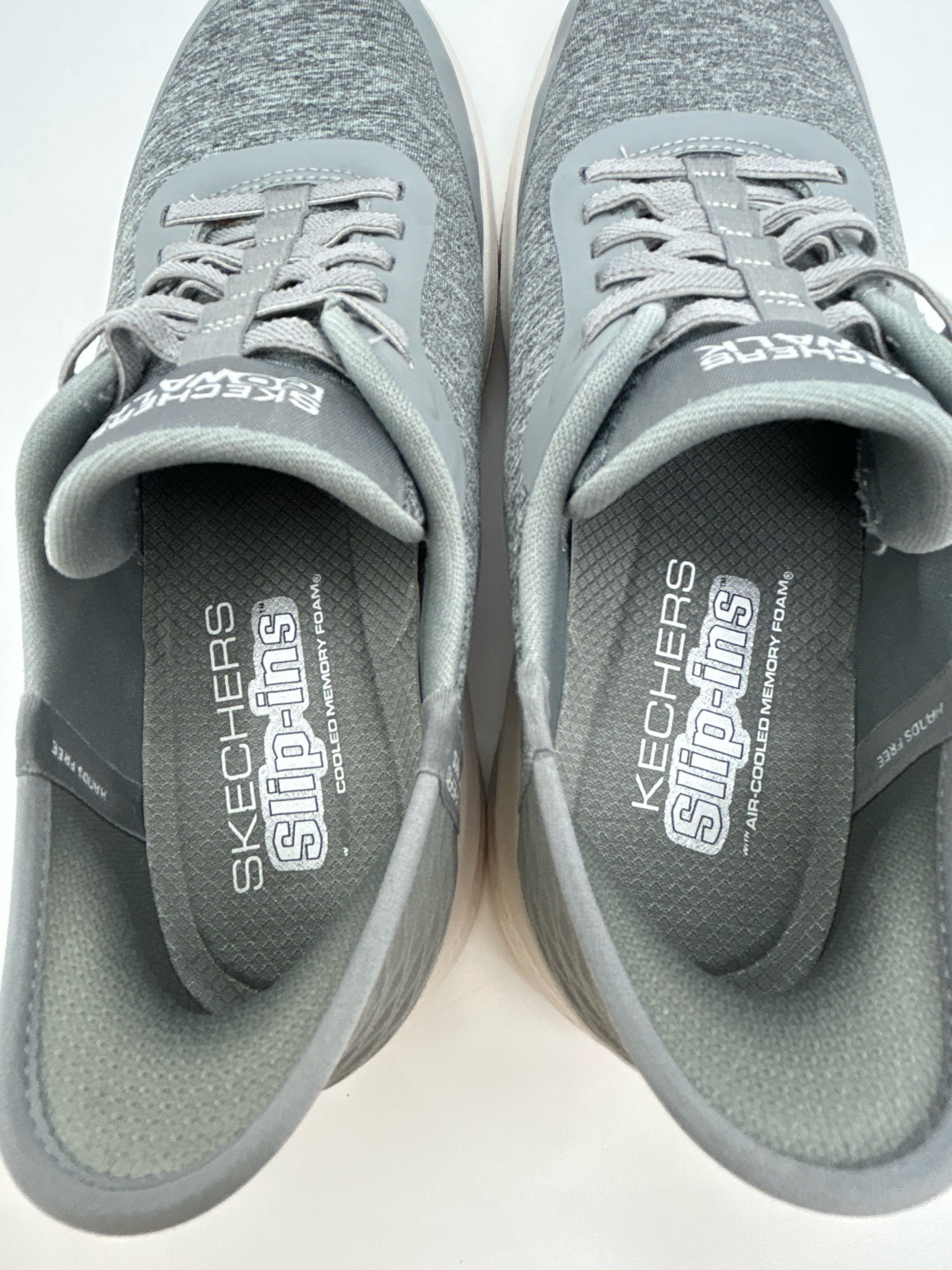 skechers Size 7.5 Grey Women Sneakers
