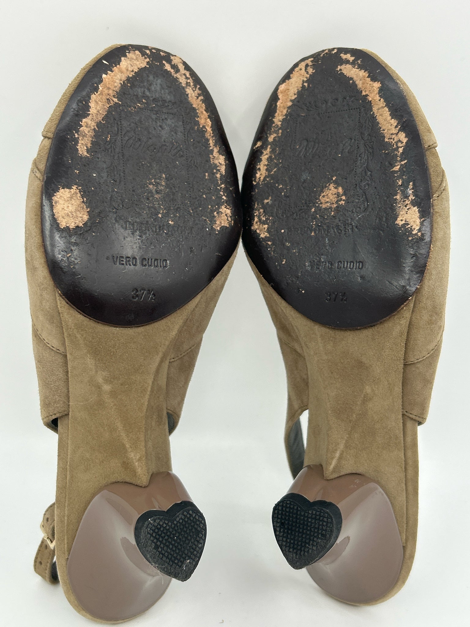 BRUNO MAGLI Size 37.5 Taupe Women Pumps