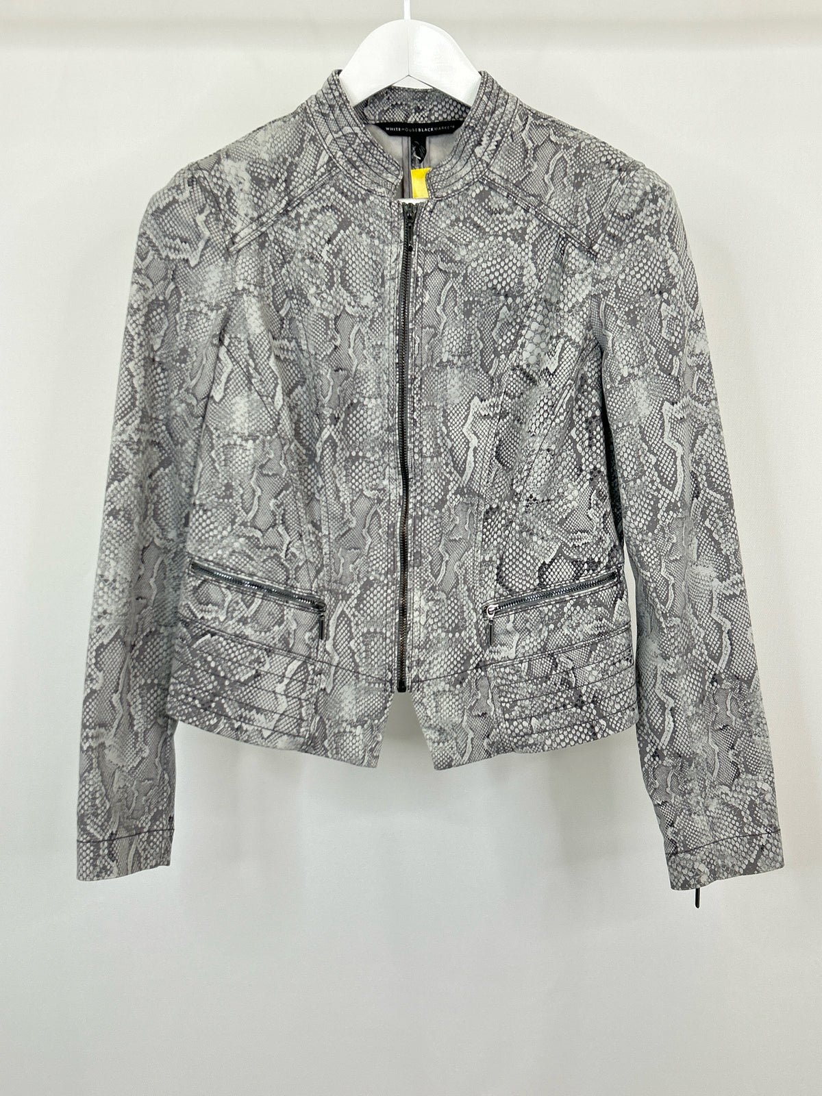 White House Black Market Size 4 Animal Print Women Jacket