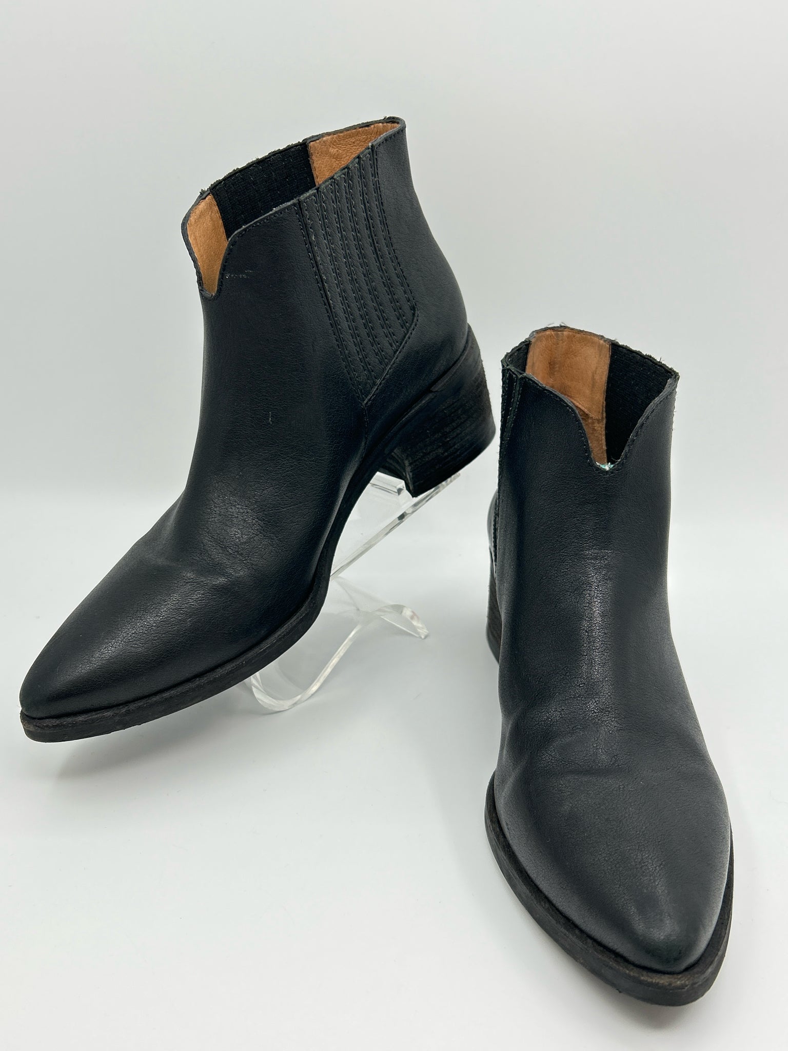 MADEWELL Size 10 Black Women Booties