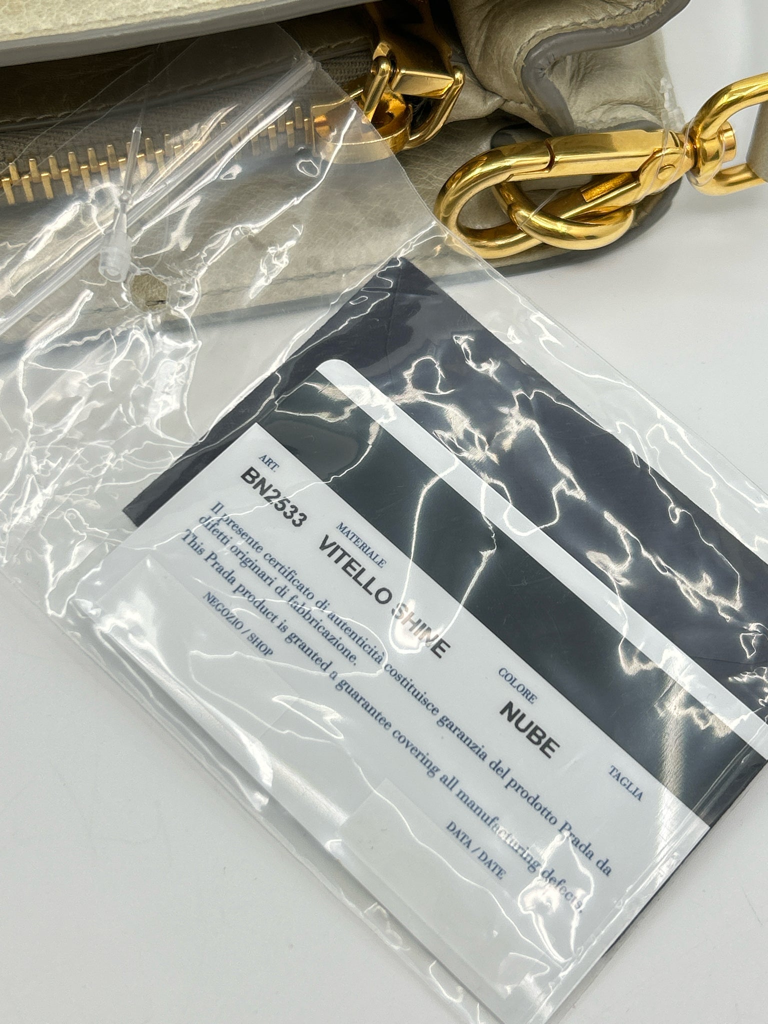 PRADA Beige Women Purse