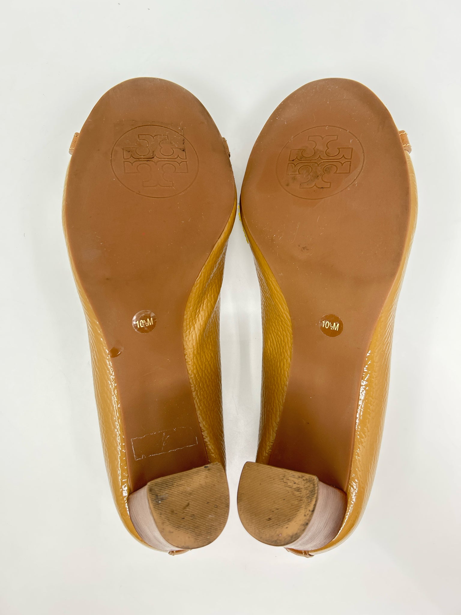 TORY BURCH Size 10.5 Tan Women Pumps