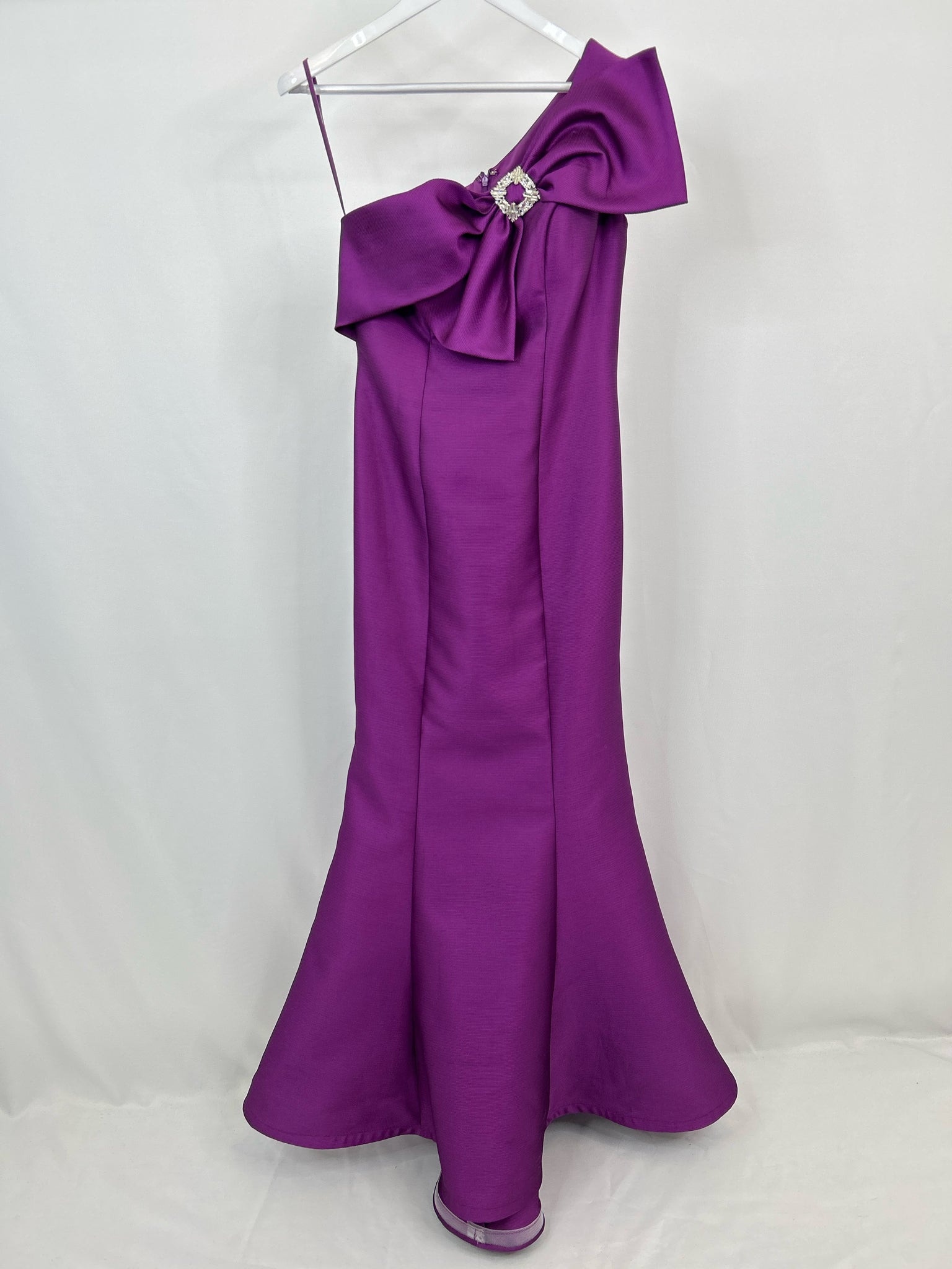 GIA FRANCO Size 6 Purple Women Dress