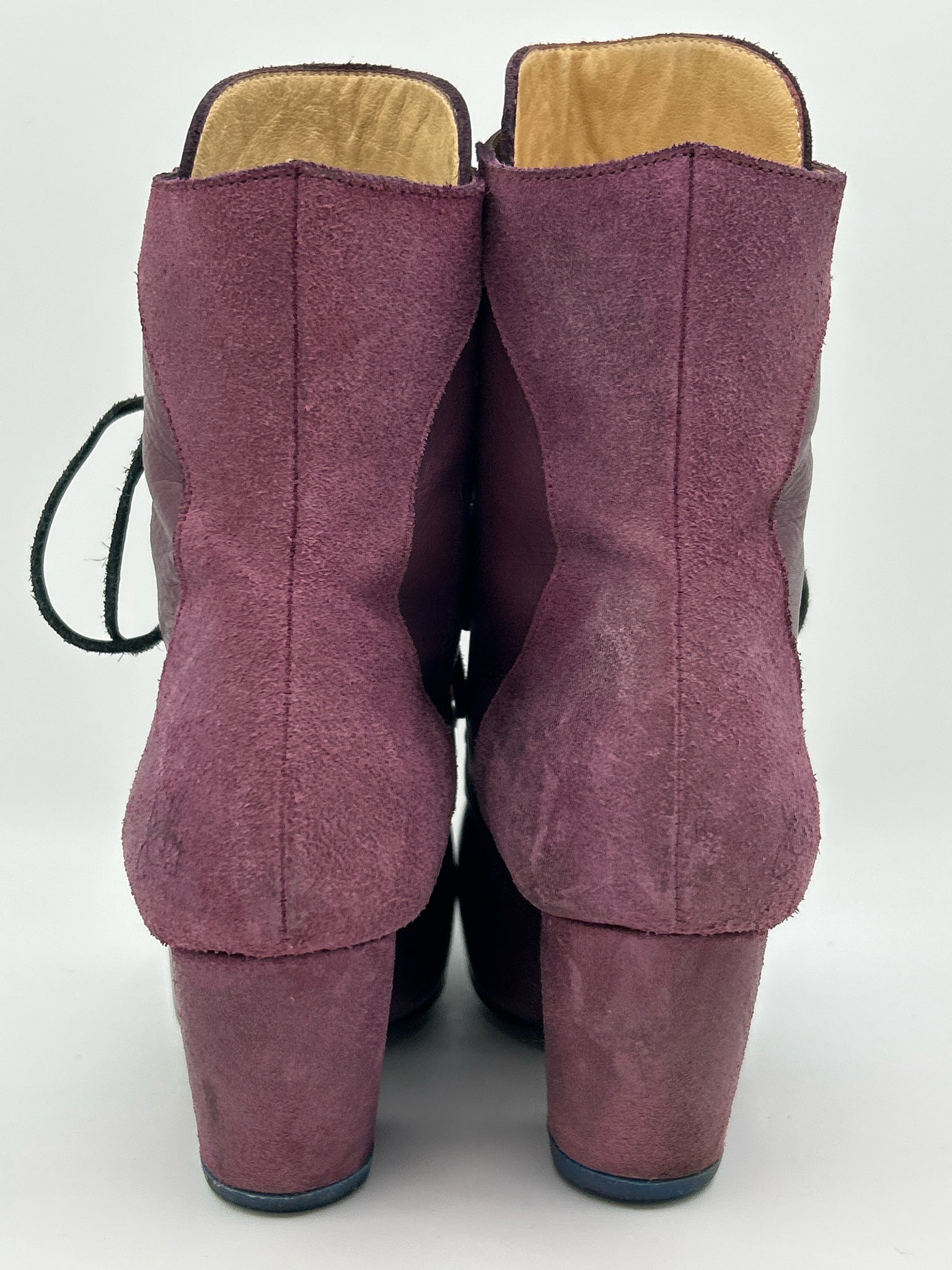 JOHN FLUEVOG Size 11.5 Purple Women Boots
