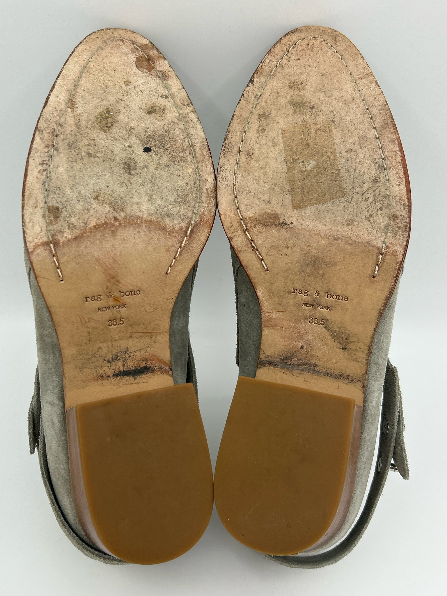 RAG & BONE Size 38.5 Gray Women Booties