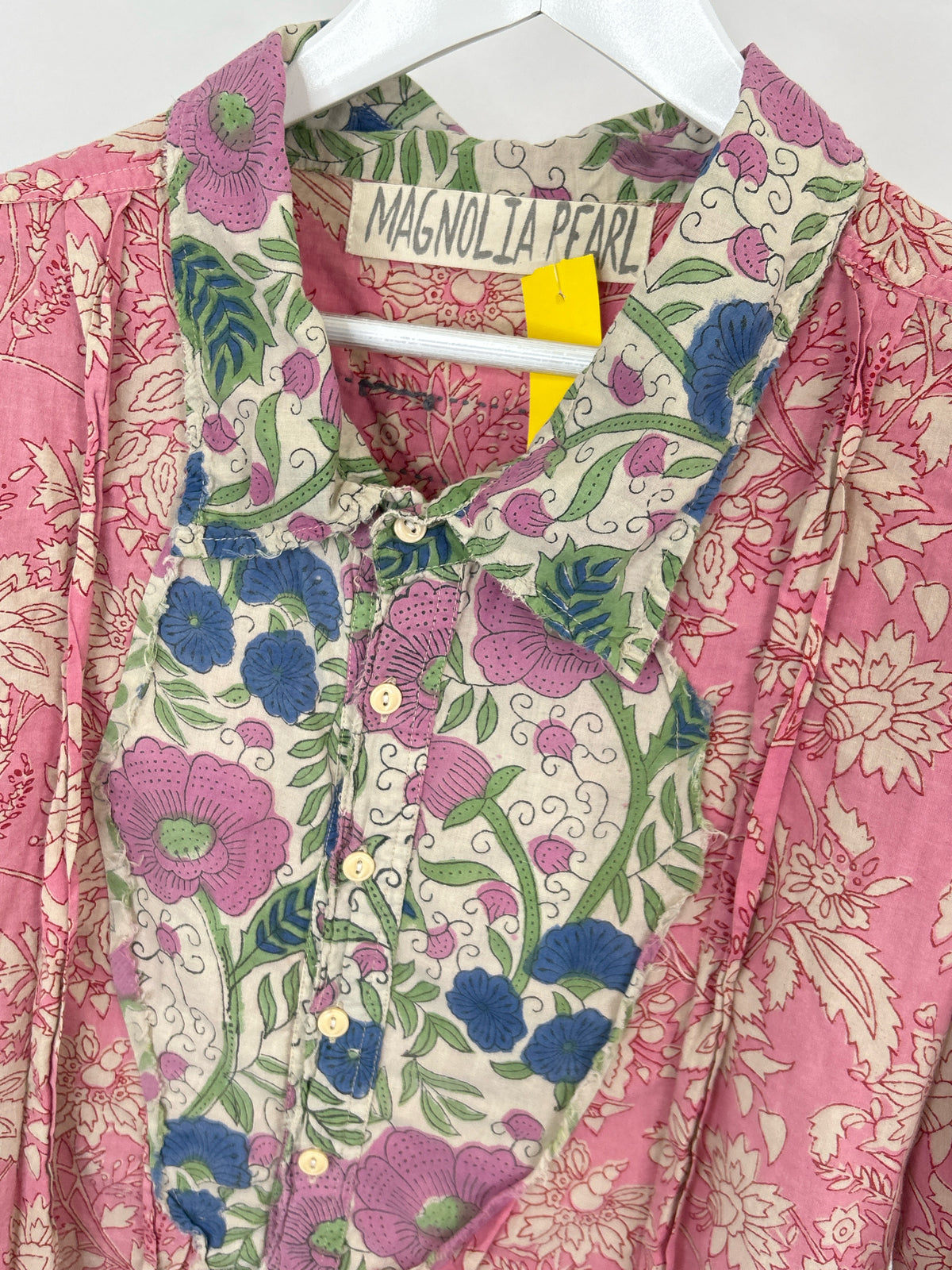 MAGNOLIA PEARL Size One Size Pink floral Women Shirt