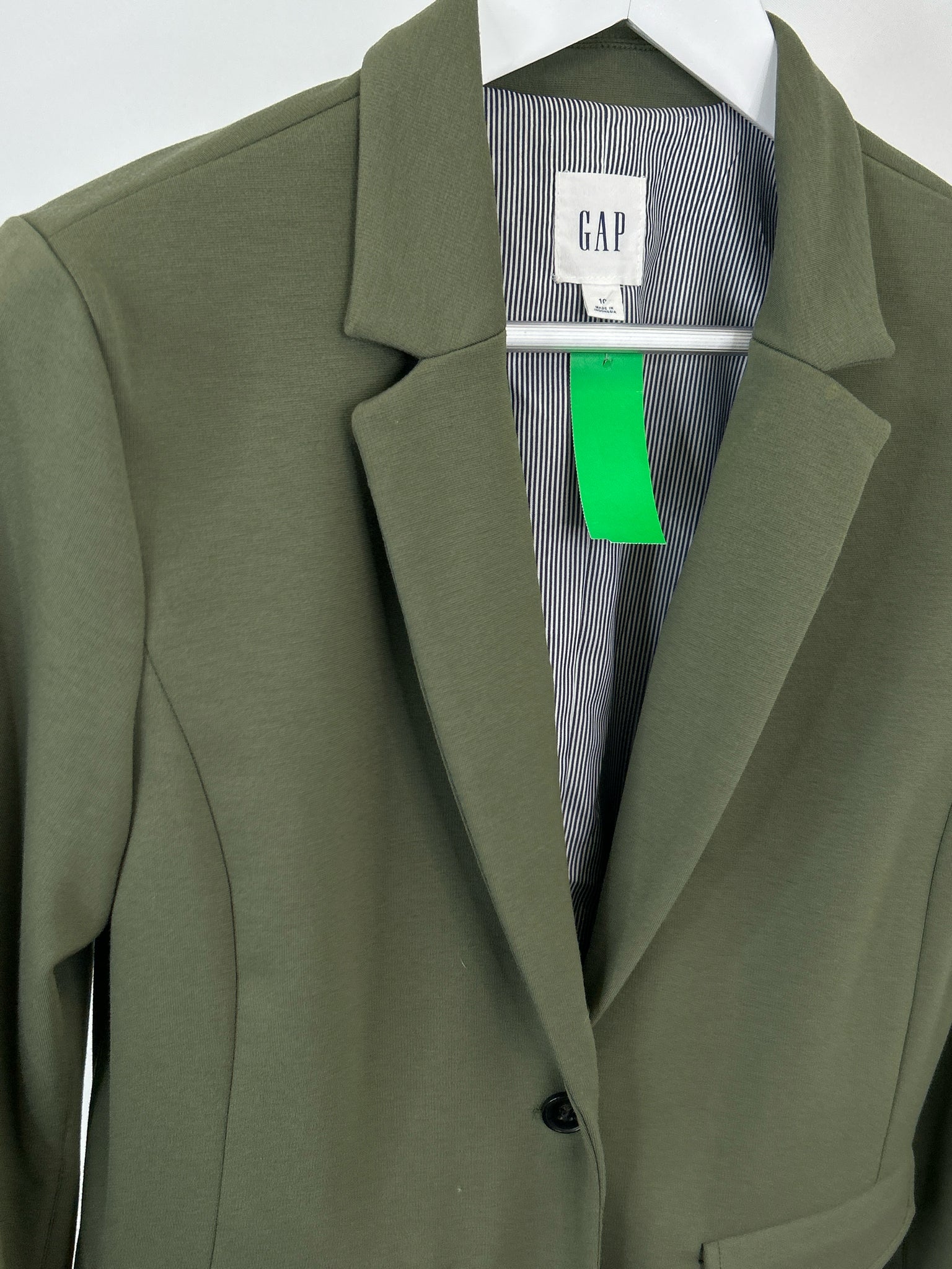 GAP Size 10 OLIVE Women's Blazer