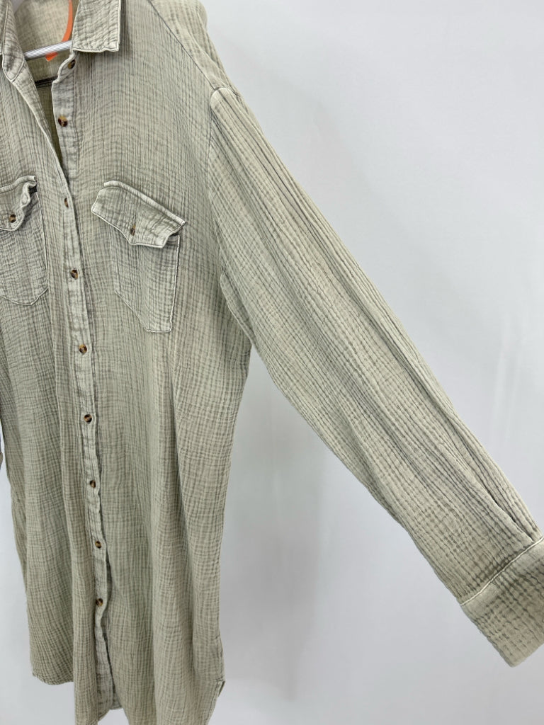 EASEL Size S Taupe Dress