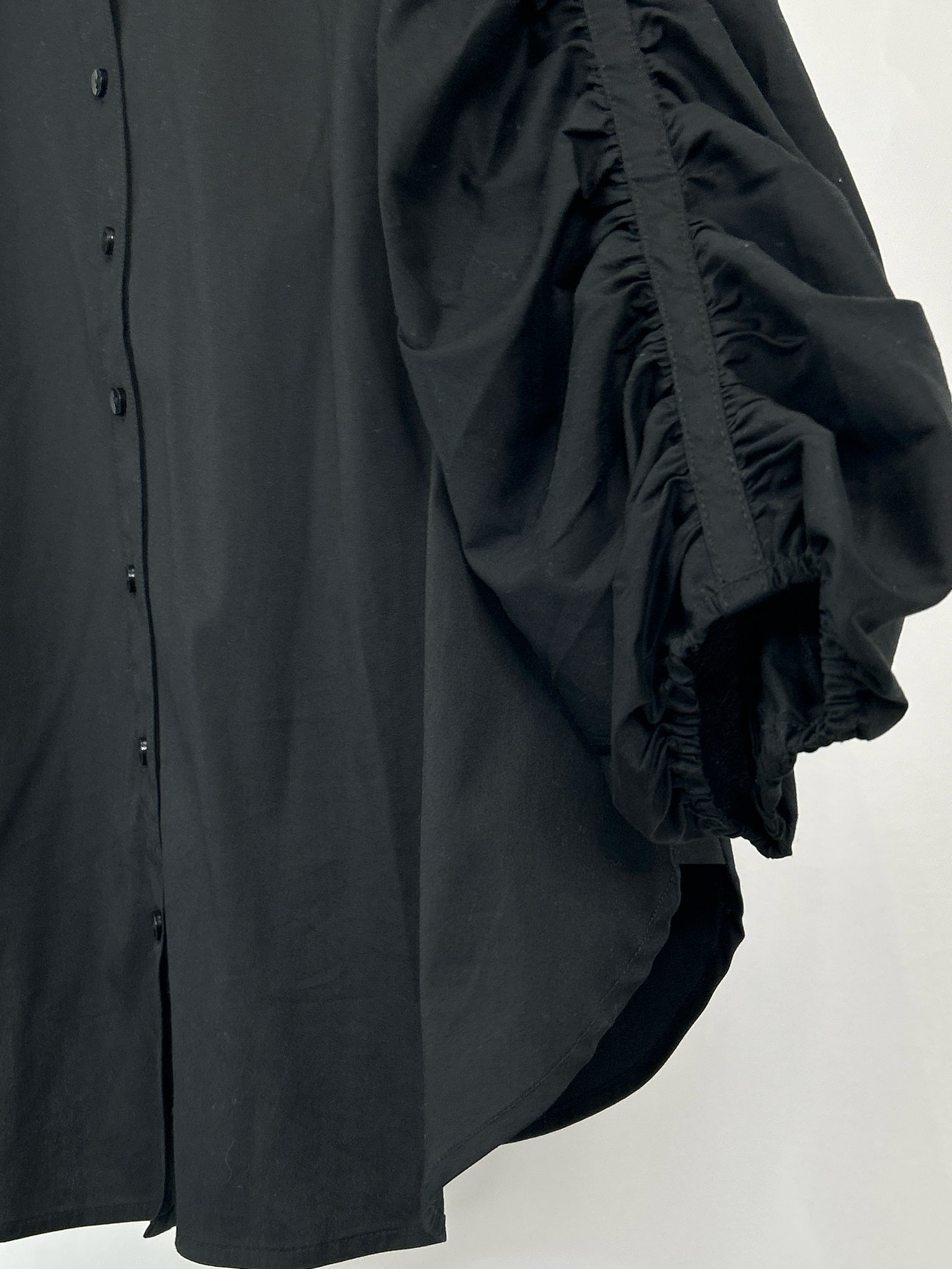 CHICO'S Size 12 Black Women Shirt