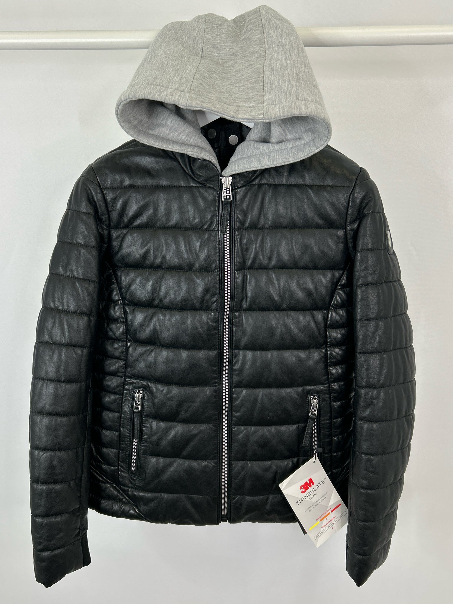 MAURITIUS Size L Black Women Coat