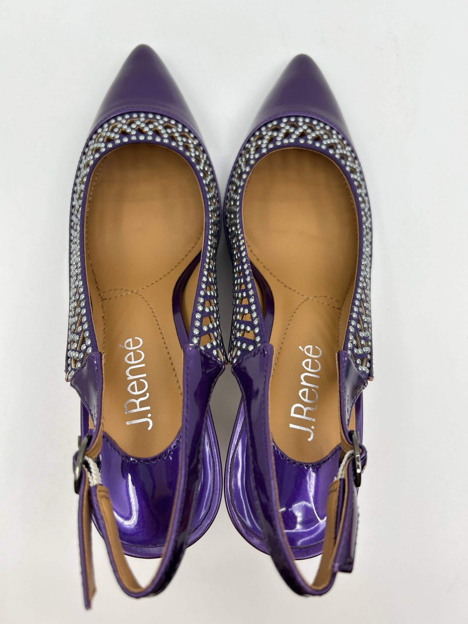 J. RENEE Size 7.5M Purple Women Pumps NIB