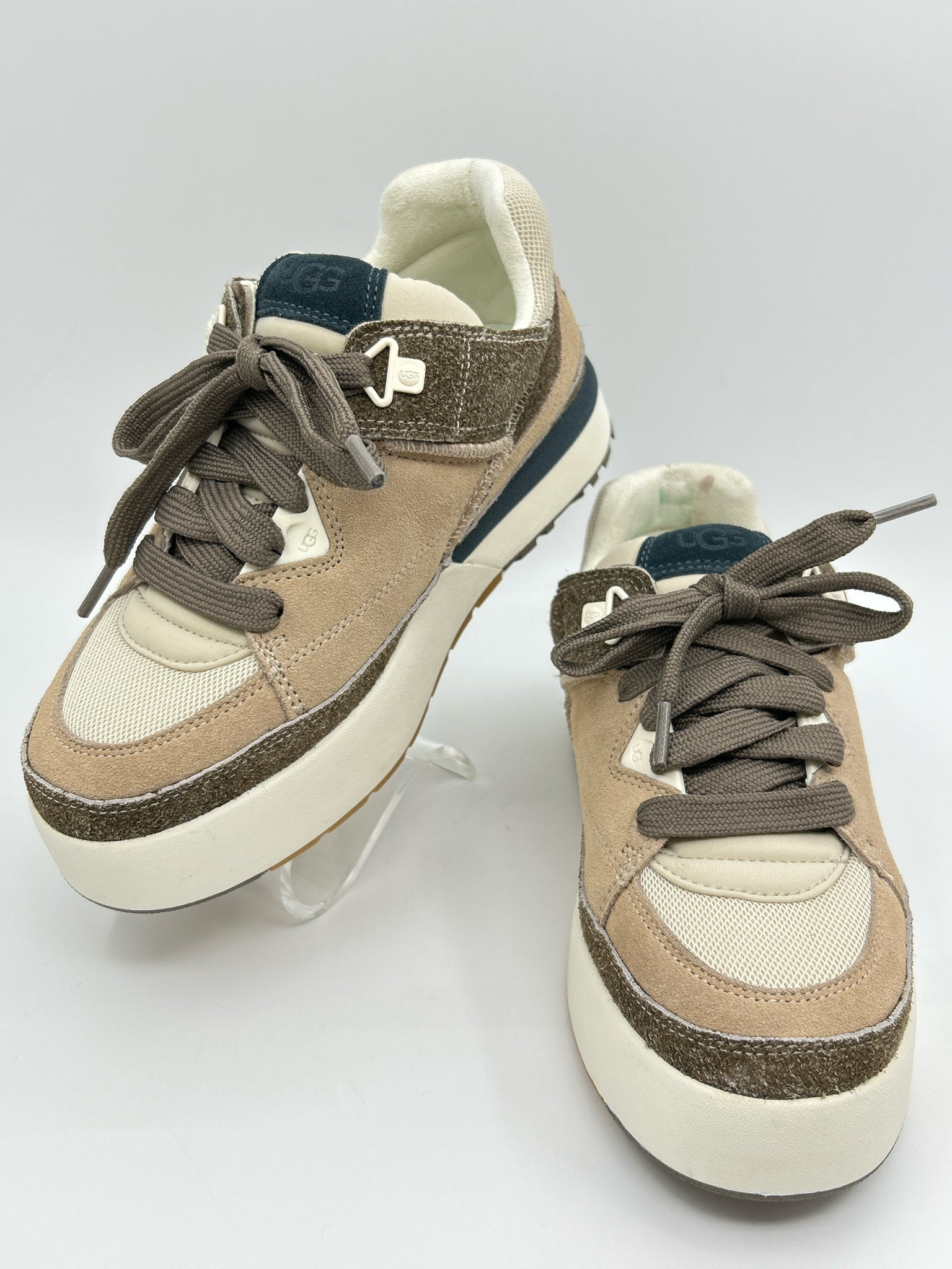 UGG Size 8 BEIGE AND IVORY Women Sneakers