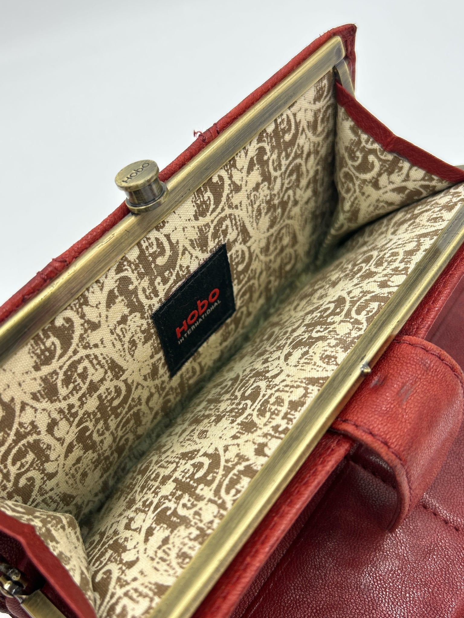HOBO DARK RED Women Wallet