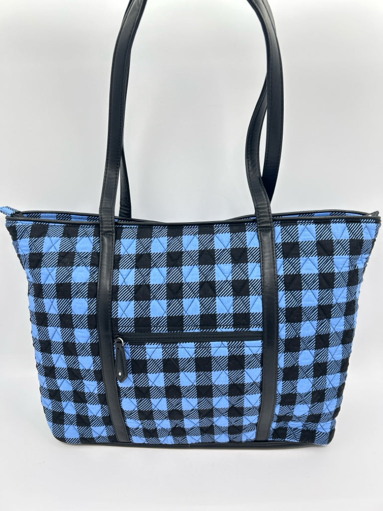 VERA BRADLEY Blue and Black Tote NWT