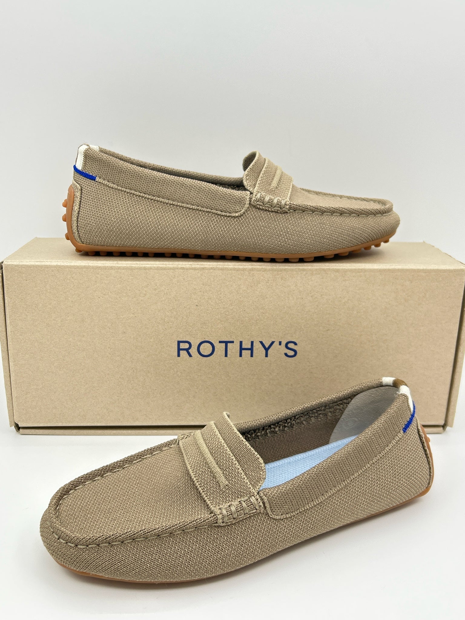 ROTHY'S Size 6 Brown Women Loafer