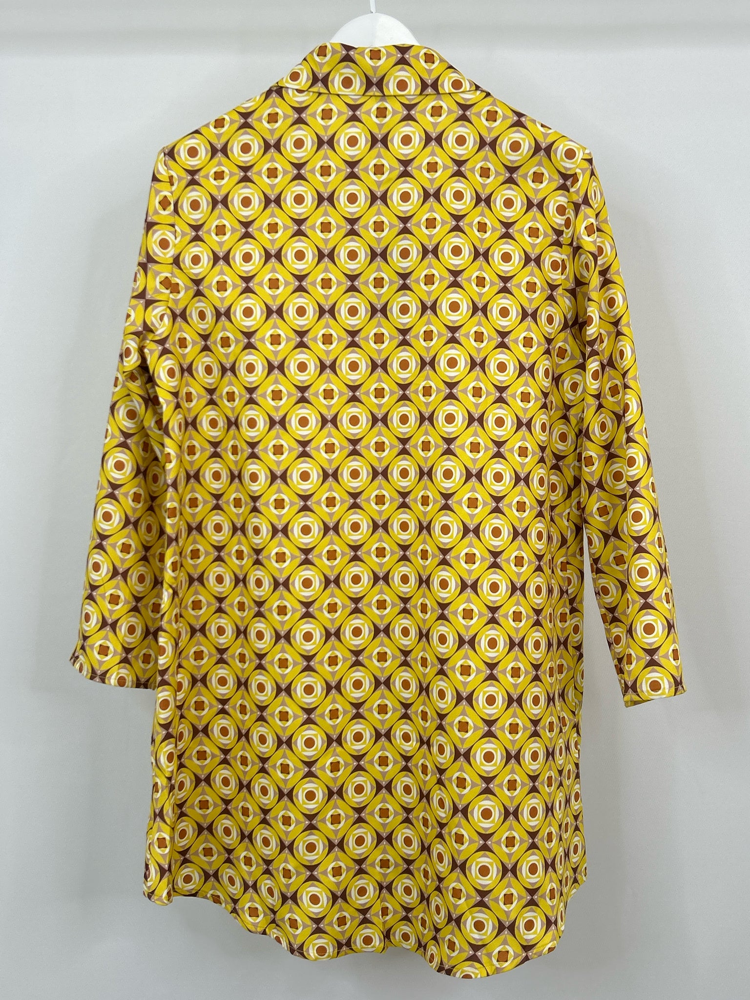 STYLEWE Size L Yellow Print Women Dress