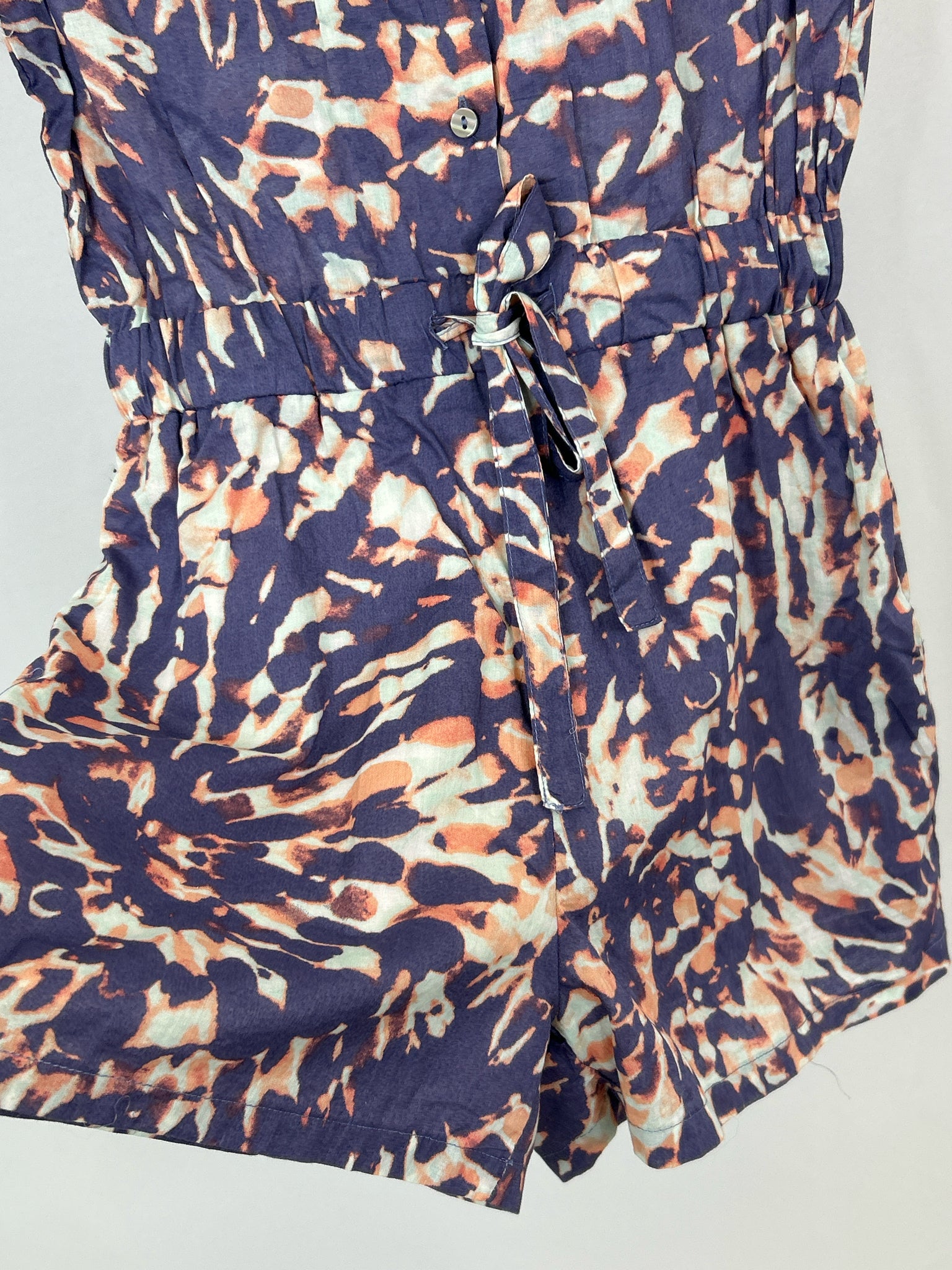 TART Size S Purple Print Women Romper