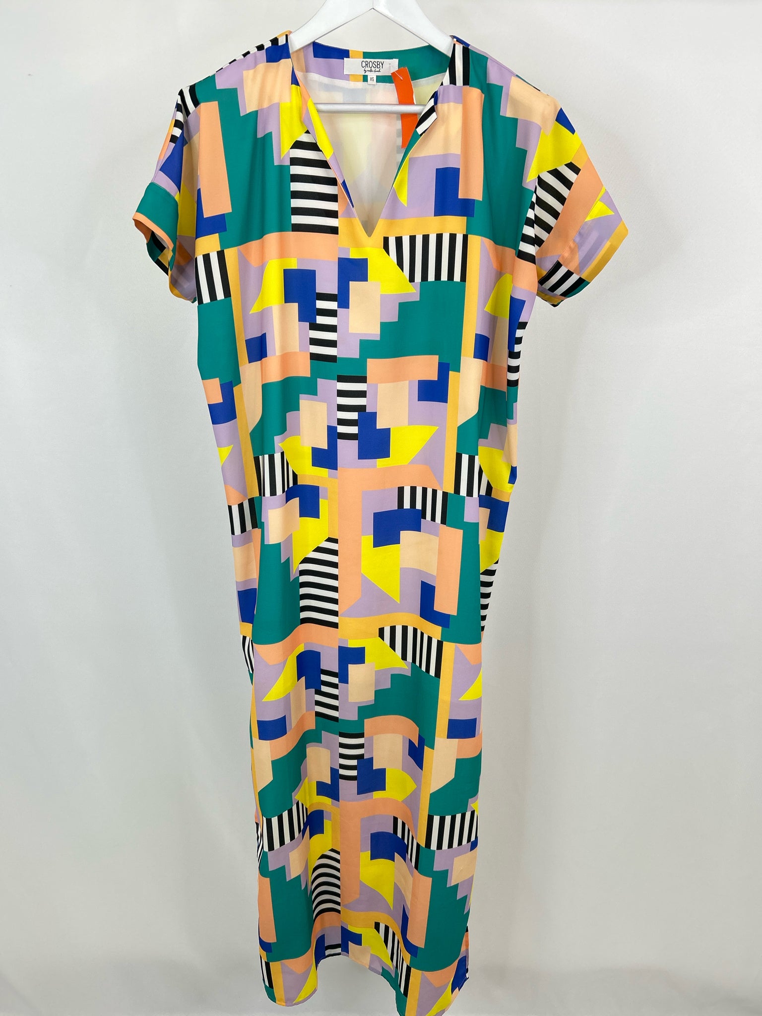 Crosby by Mollie Burch Size XS Multi-Color Women Dress