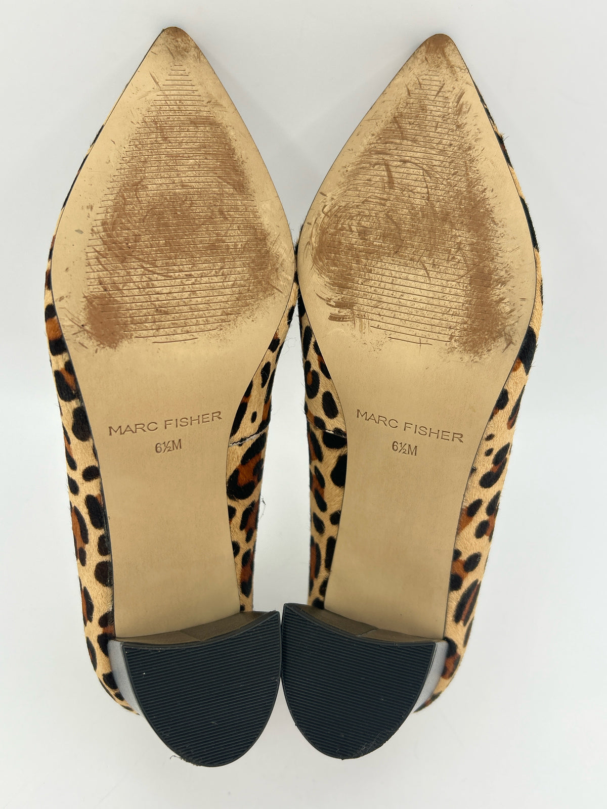 MARC FISHER Size 6.5M BEIGE AND BROWN Women Pumps