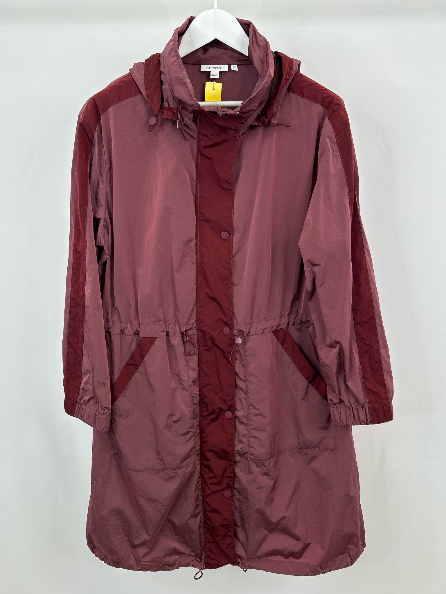CHICO'S Size 14 Dark mauve Women Jacket
