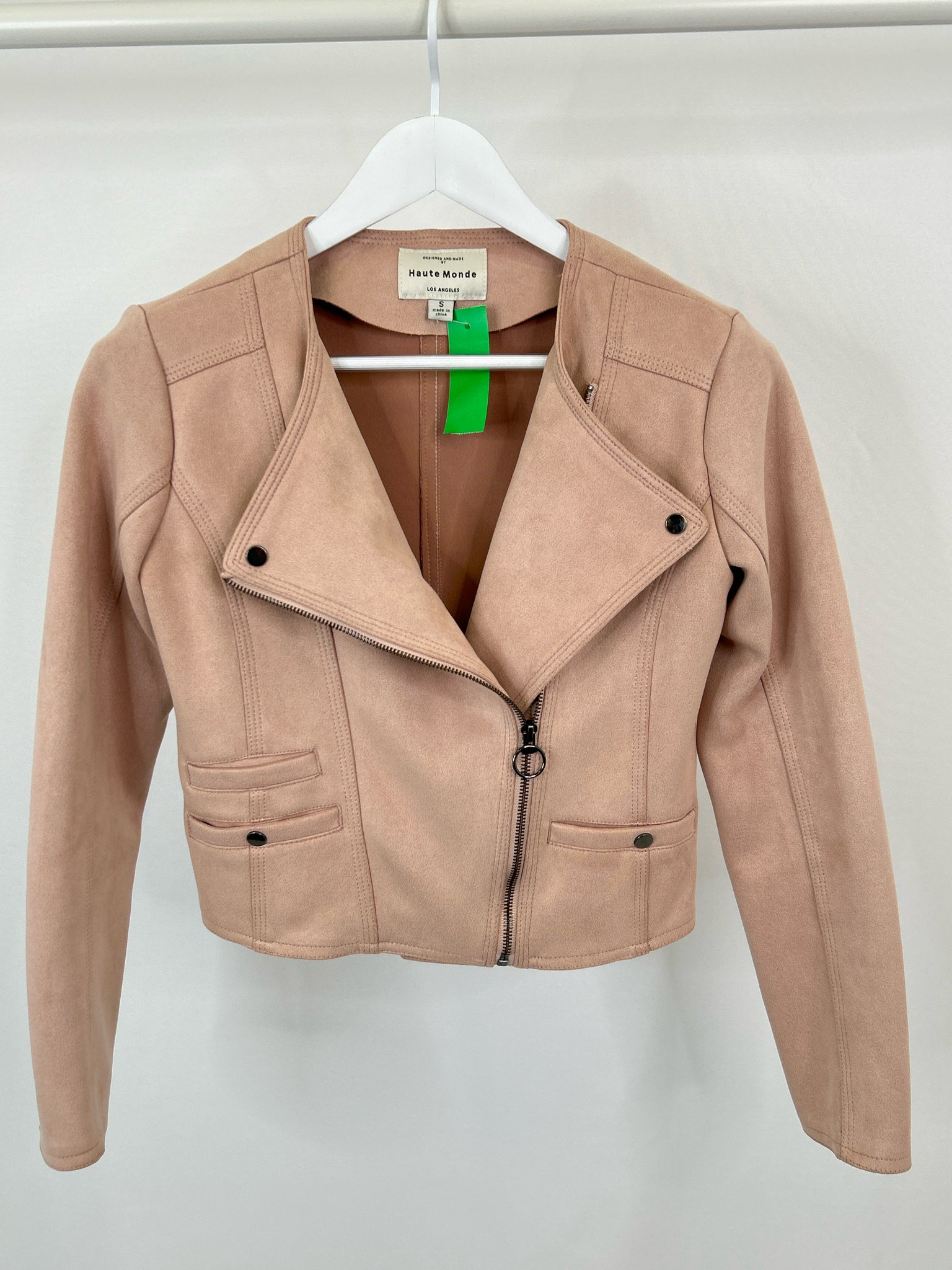 HAUTE MONDE Size S Pink Women Jacket