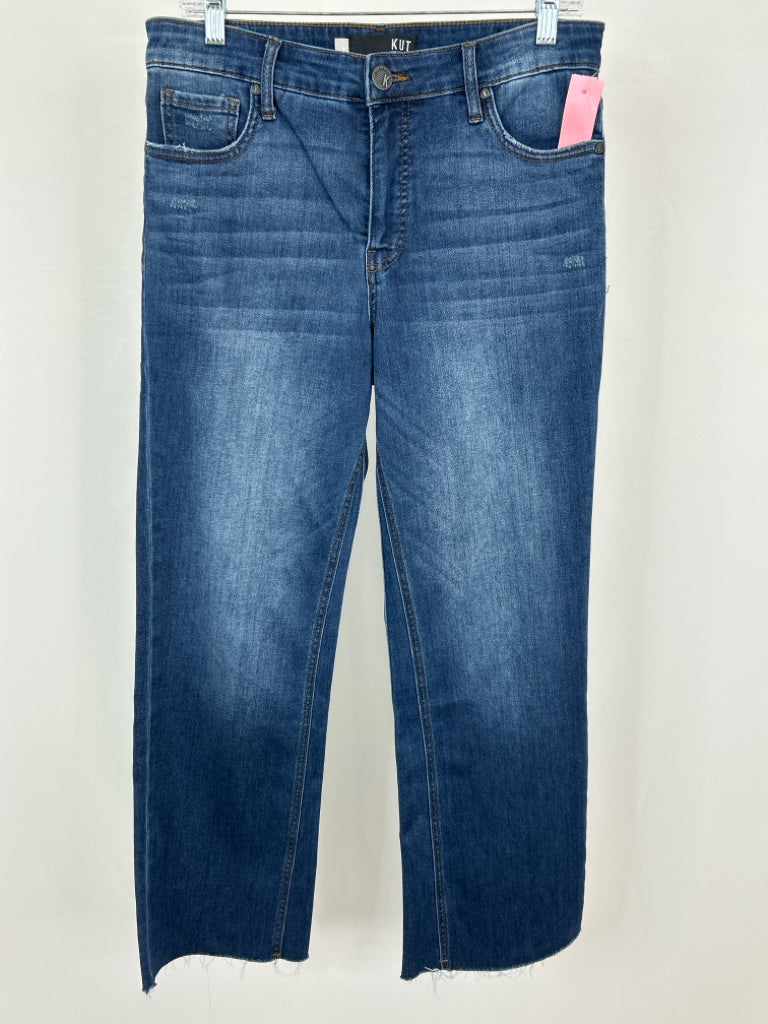 KUT Size 8 BLUE DENIM Women's jeans