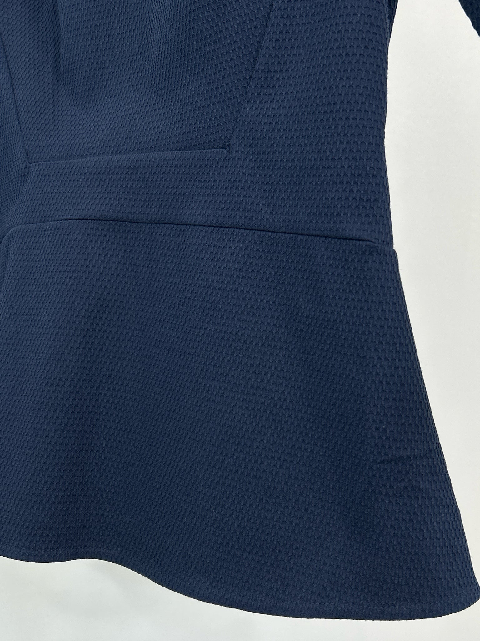 JOSIE NATORI Size 8 Navy Women Top