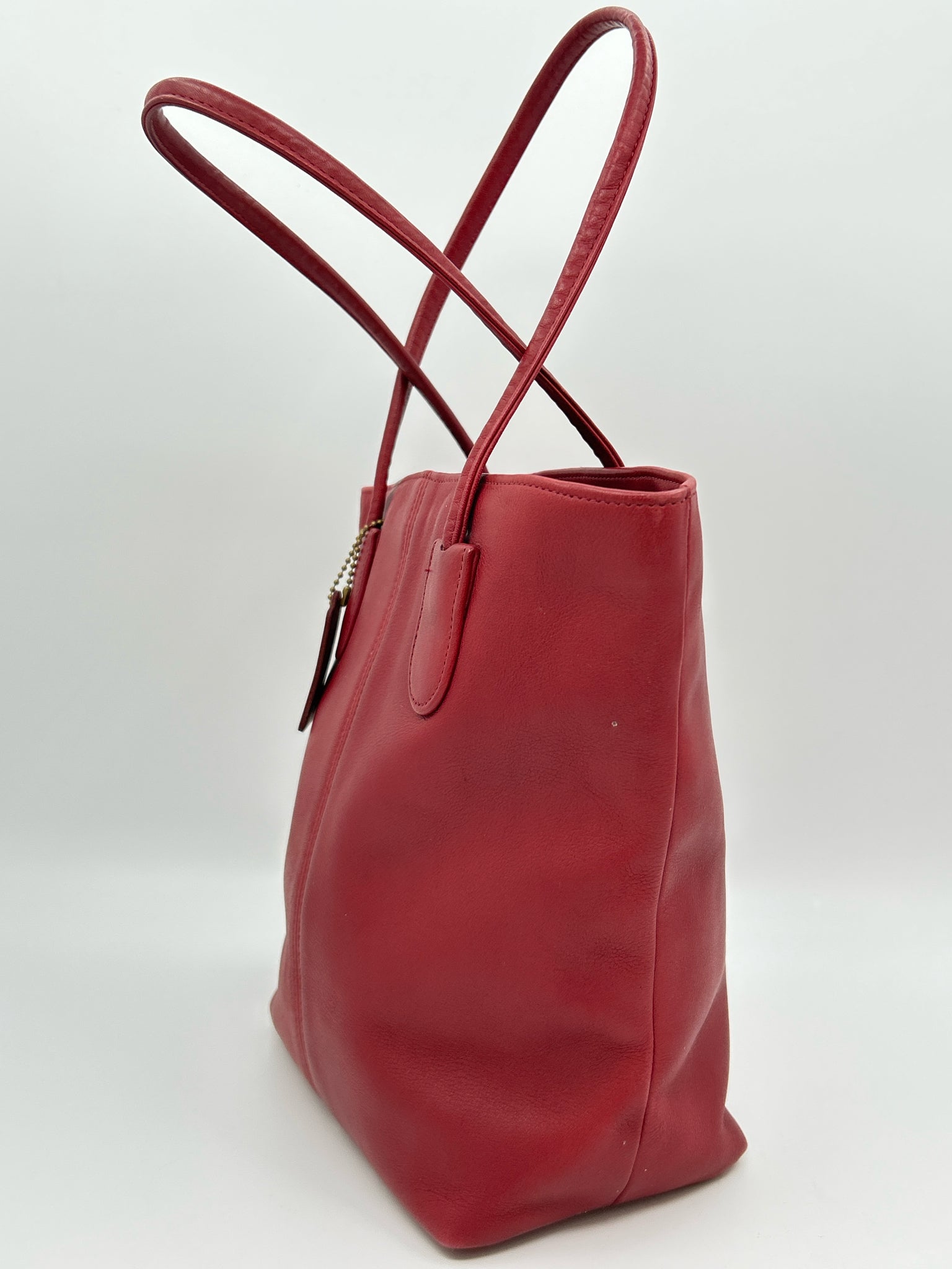 COACH Red Women Tote