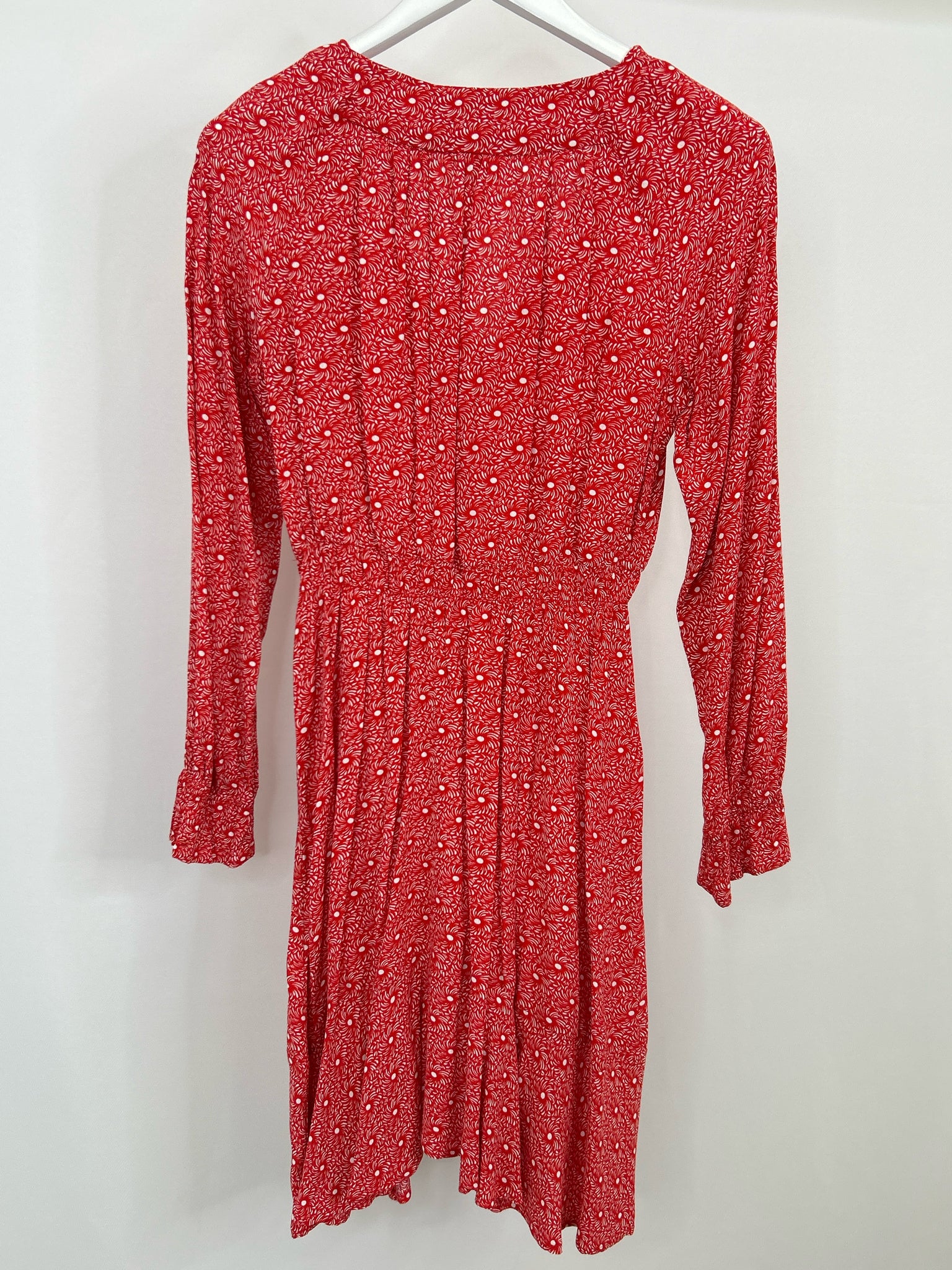 MAEVE Size S red and white Women Dress